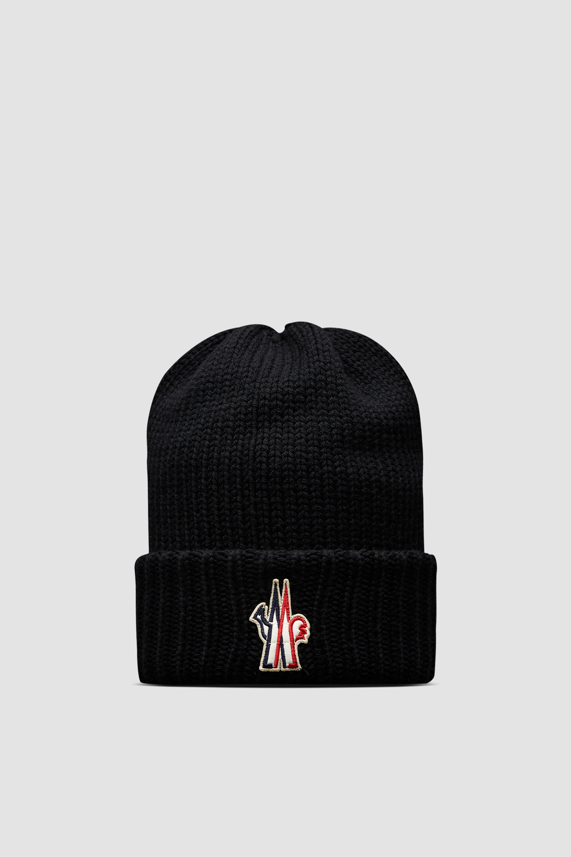 Bonnet en laine Noir Chapeaux Bonnets Homme Moncler LU