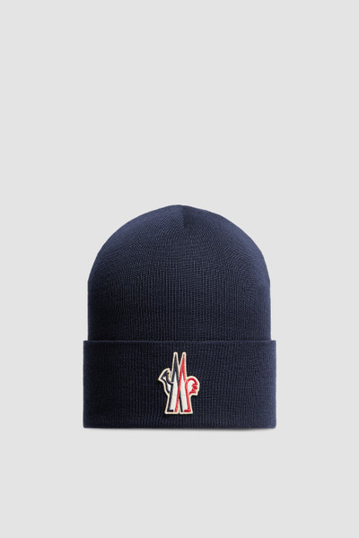 Blue moncler hat on sale