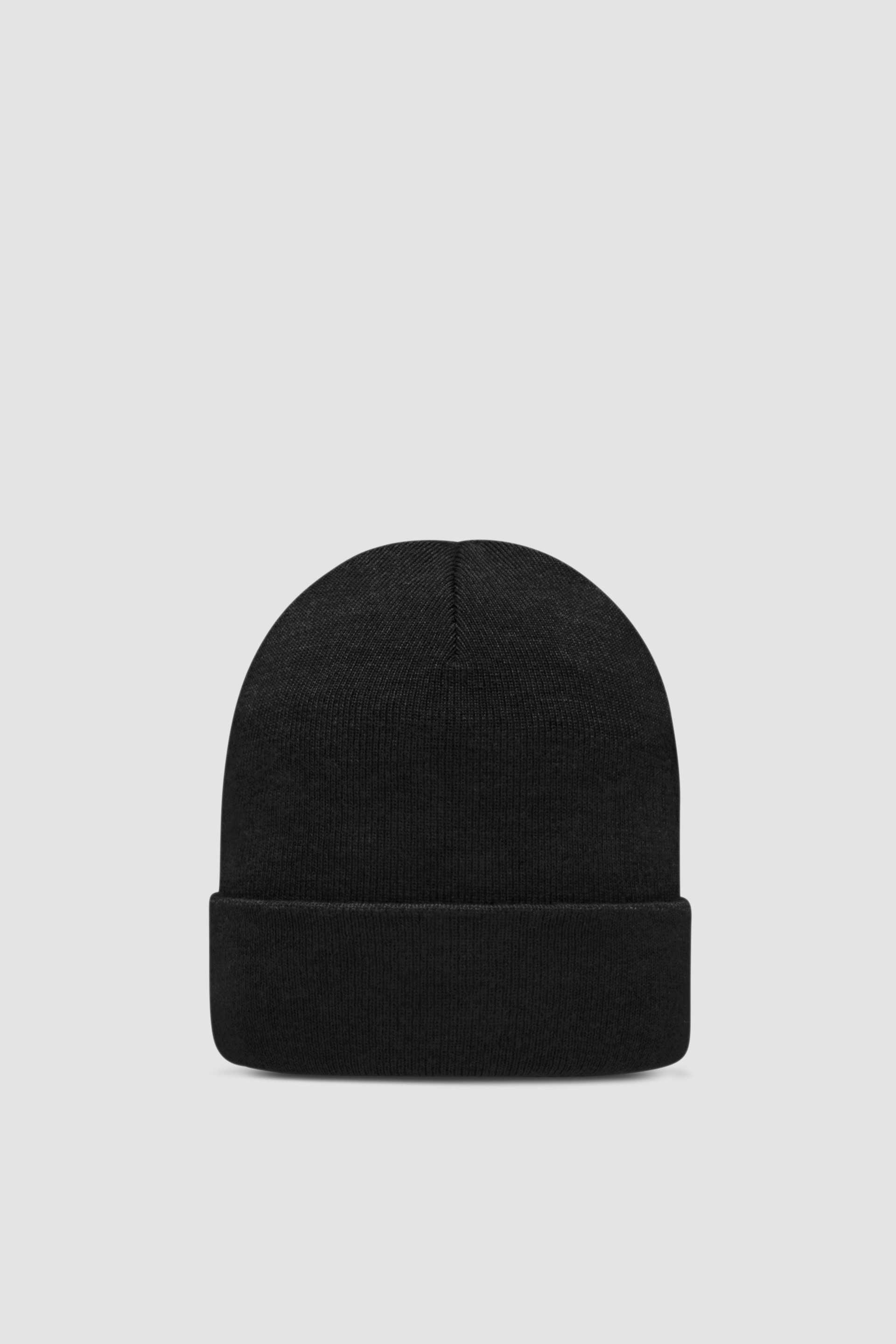 Black Wool Beanie Hats Beanies for Men Moncler HK