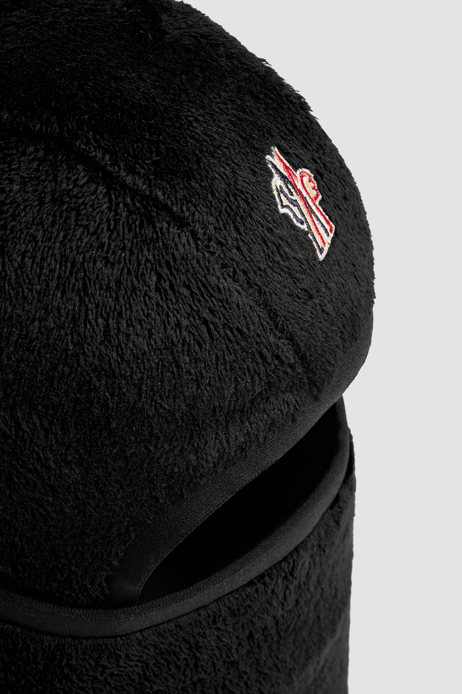 MONCLER バラクラバ 3g00026-m4281 ブラック バラクラバ : ストール＆グローブ 向けの メンズ