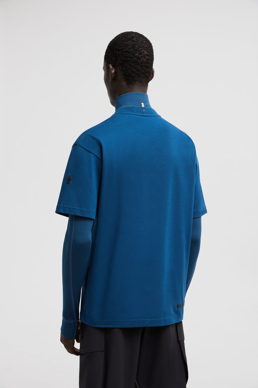 Blue Logo TShirt Polos & Tshirts for Men Moncler GB