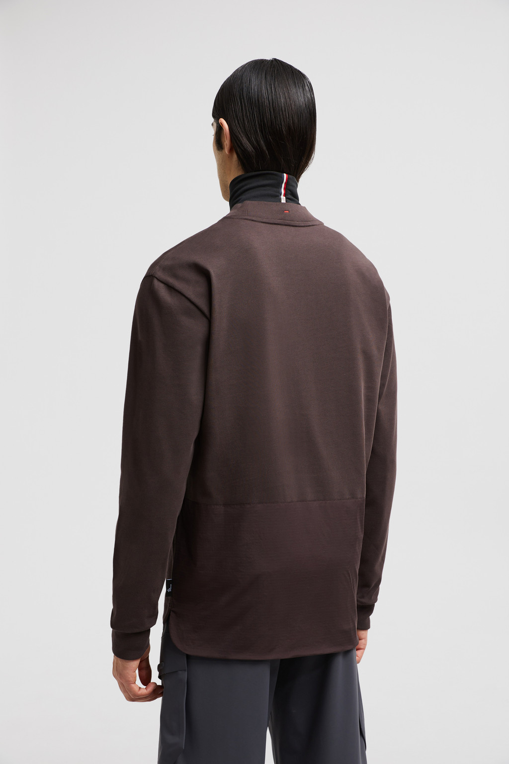 Camiseta Negra Con Logotipo De Baron Rojo Hombre 100% Algodón Mangas