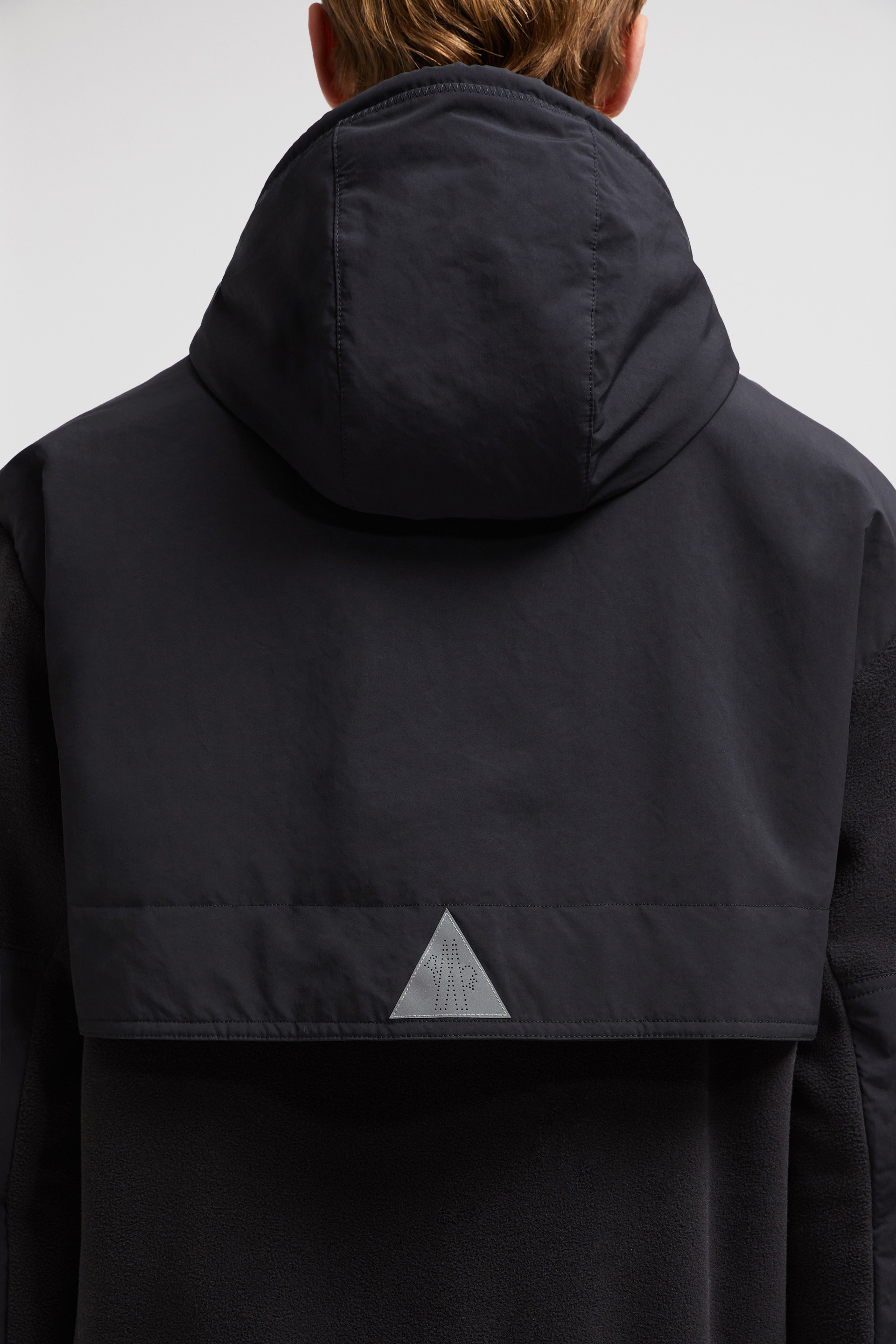 Black Zip-Up Hoodie - Sweatshirts for Men | Moncler PL