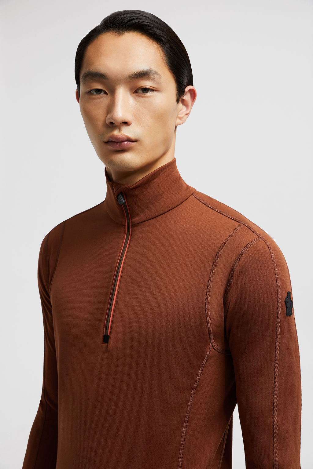 Payper CANADA Felpa In Cotone Garzata da Uomo Mezza Zip Trekking Lavoro Sport eB