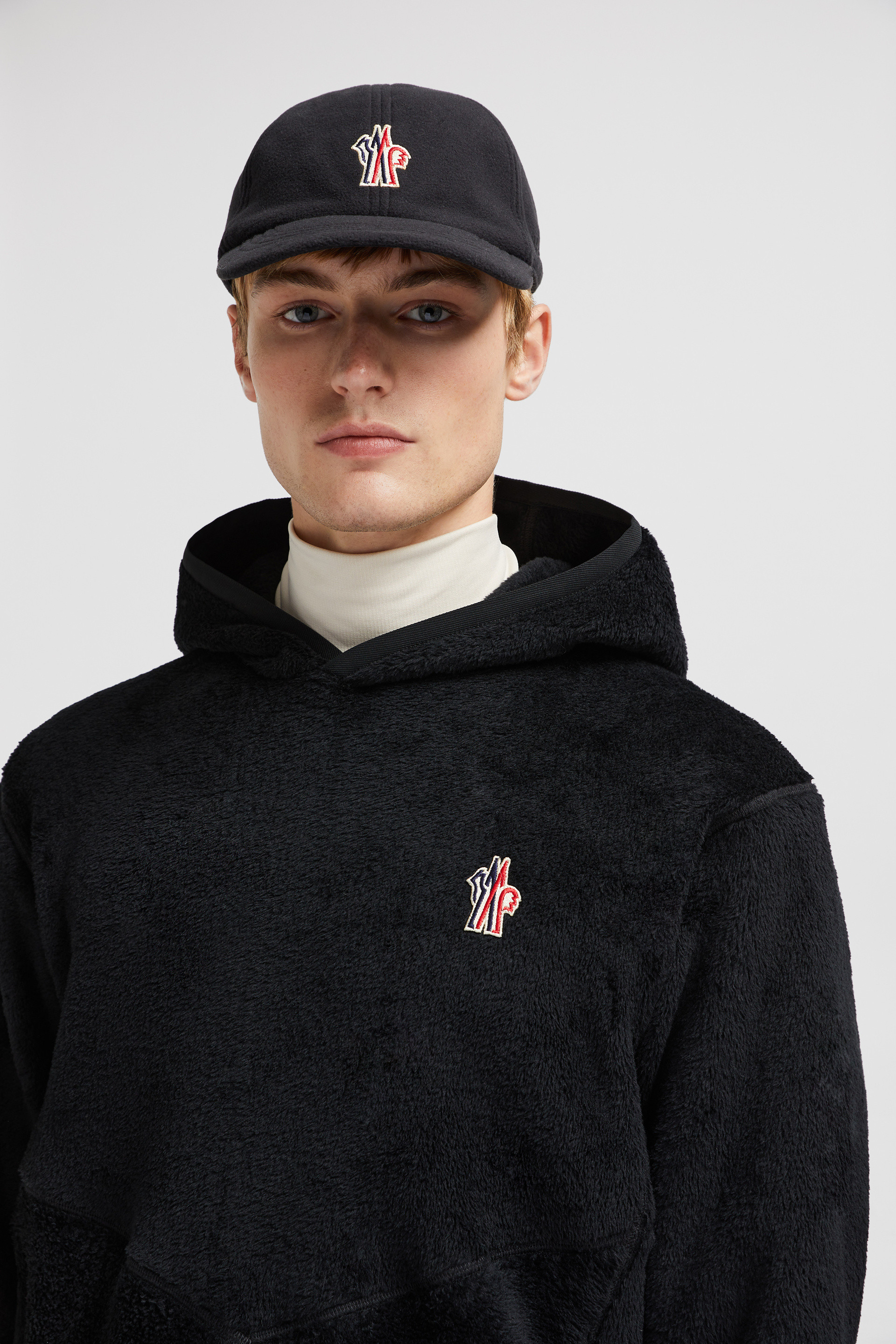 Black Polartec® Hoodie - Sweatshirts for Men | Moncler PL
