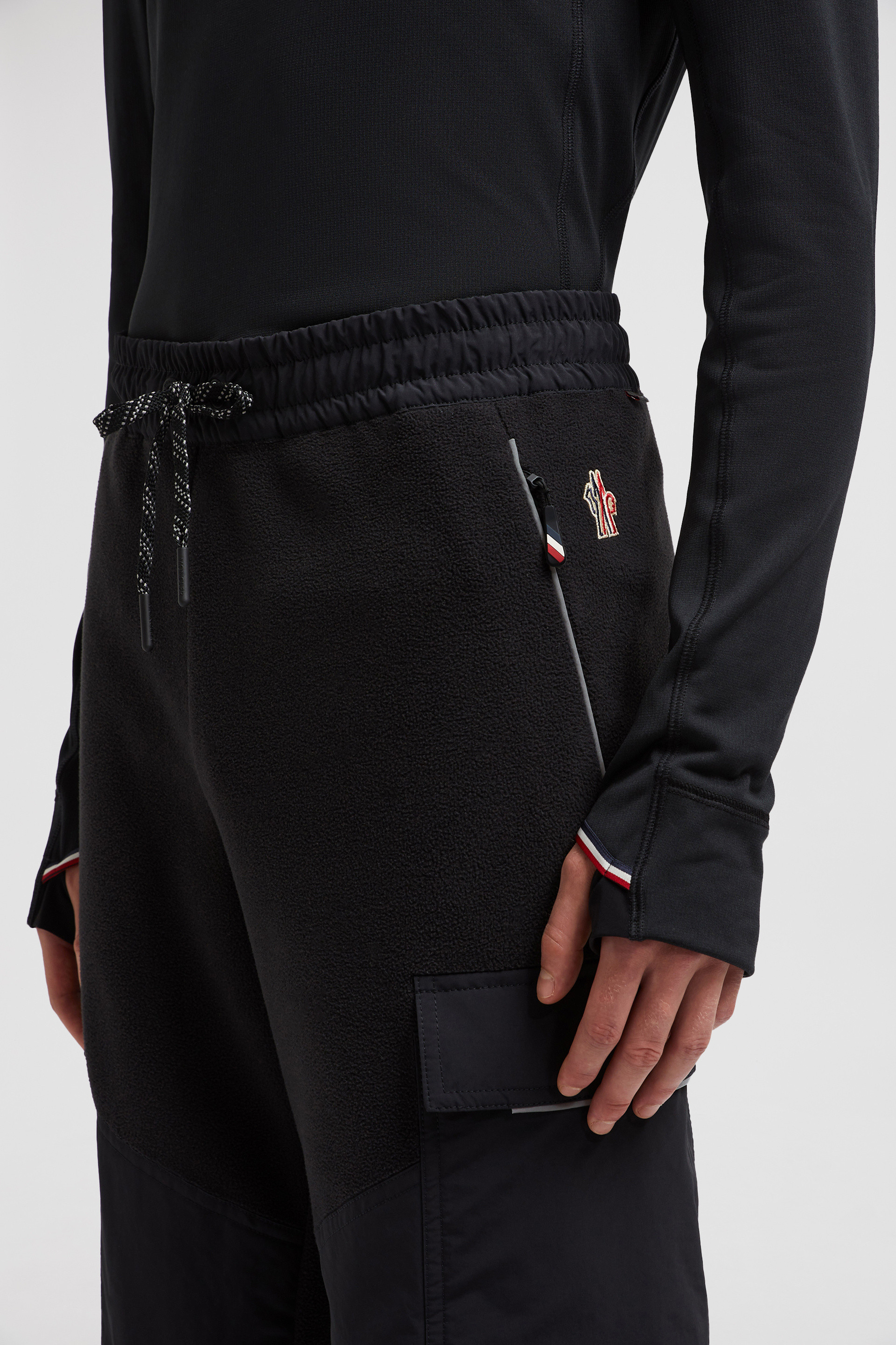 Black Polartec® Track Pants - Trousers & Shorts for Men