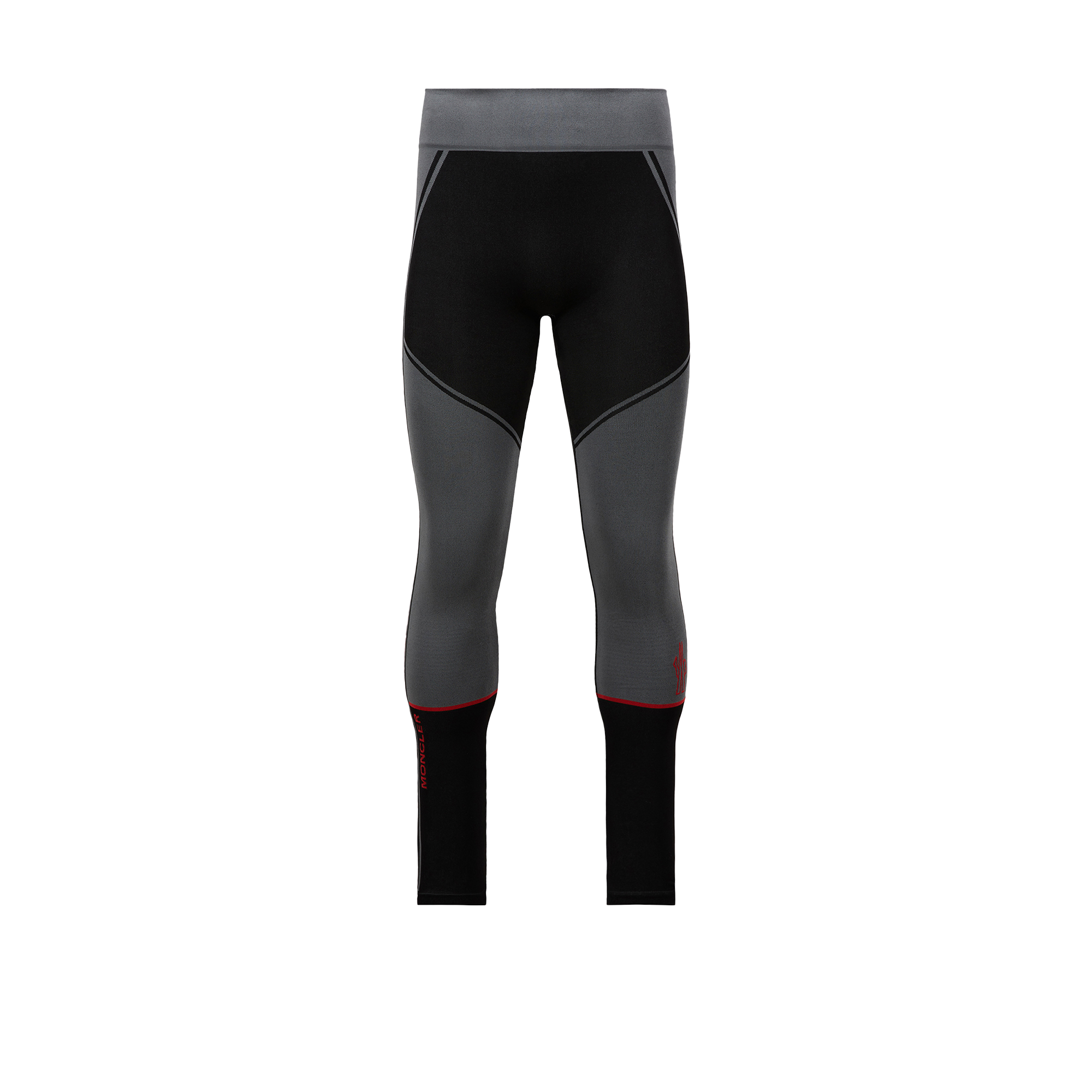 Shop Moncler Base Layer Leggings Black In Noir