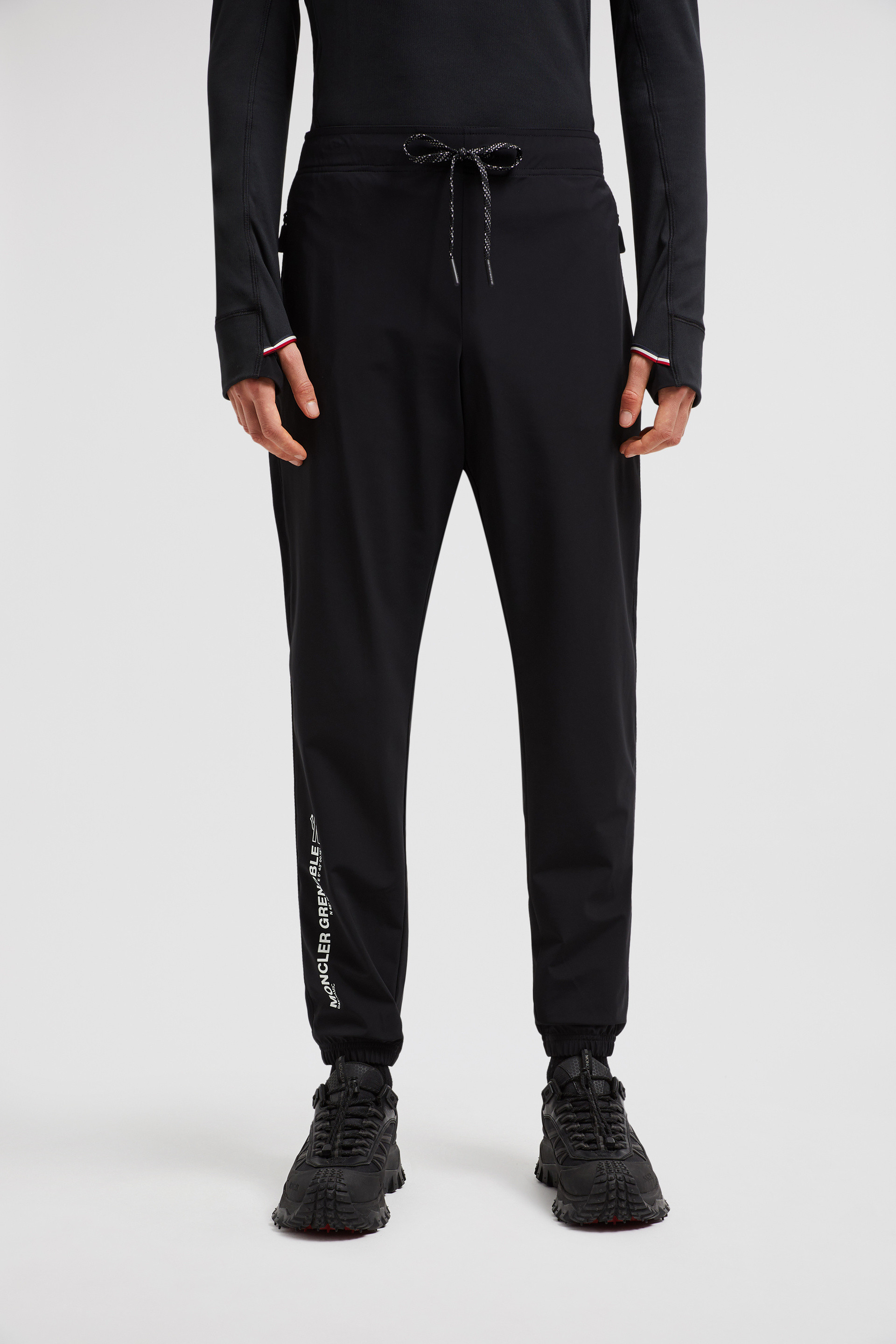 Moncler black joggers on sale