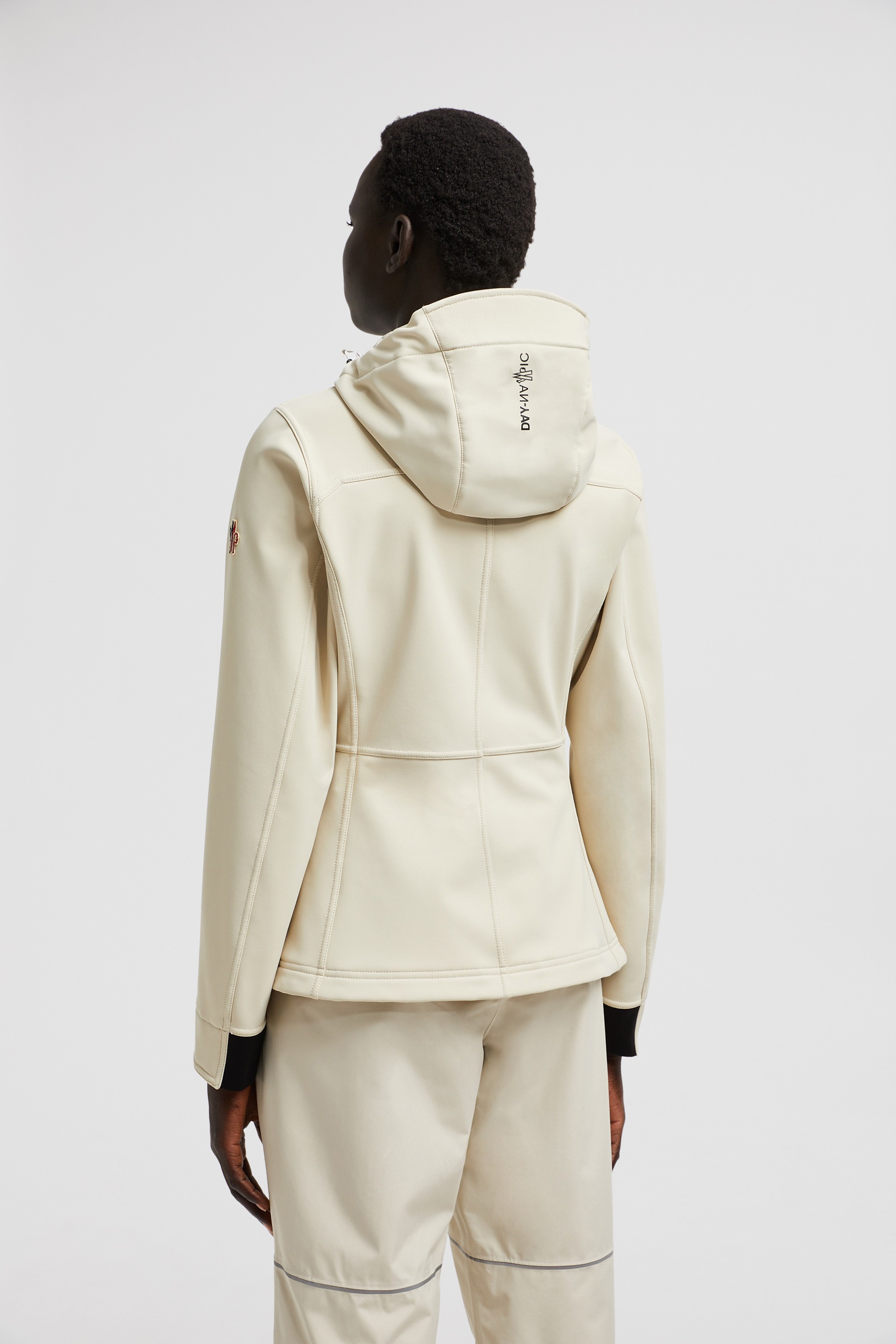 Light Beige Zumeles Hooded Shell Jacket - Windbreakers