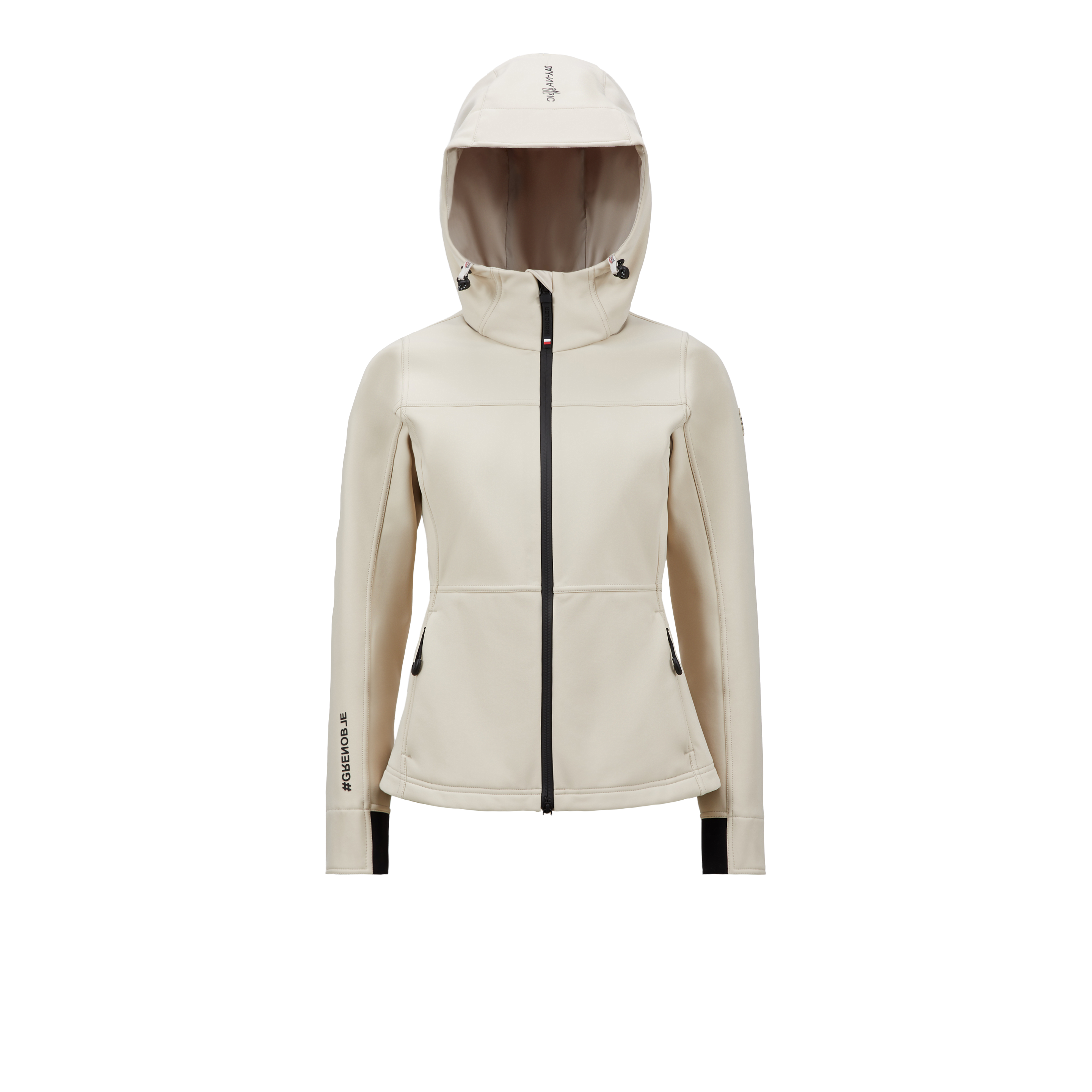 Moncler Zumeles Hooded Jacket Beige