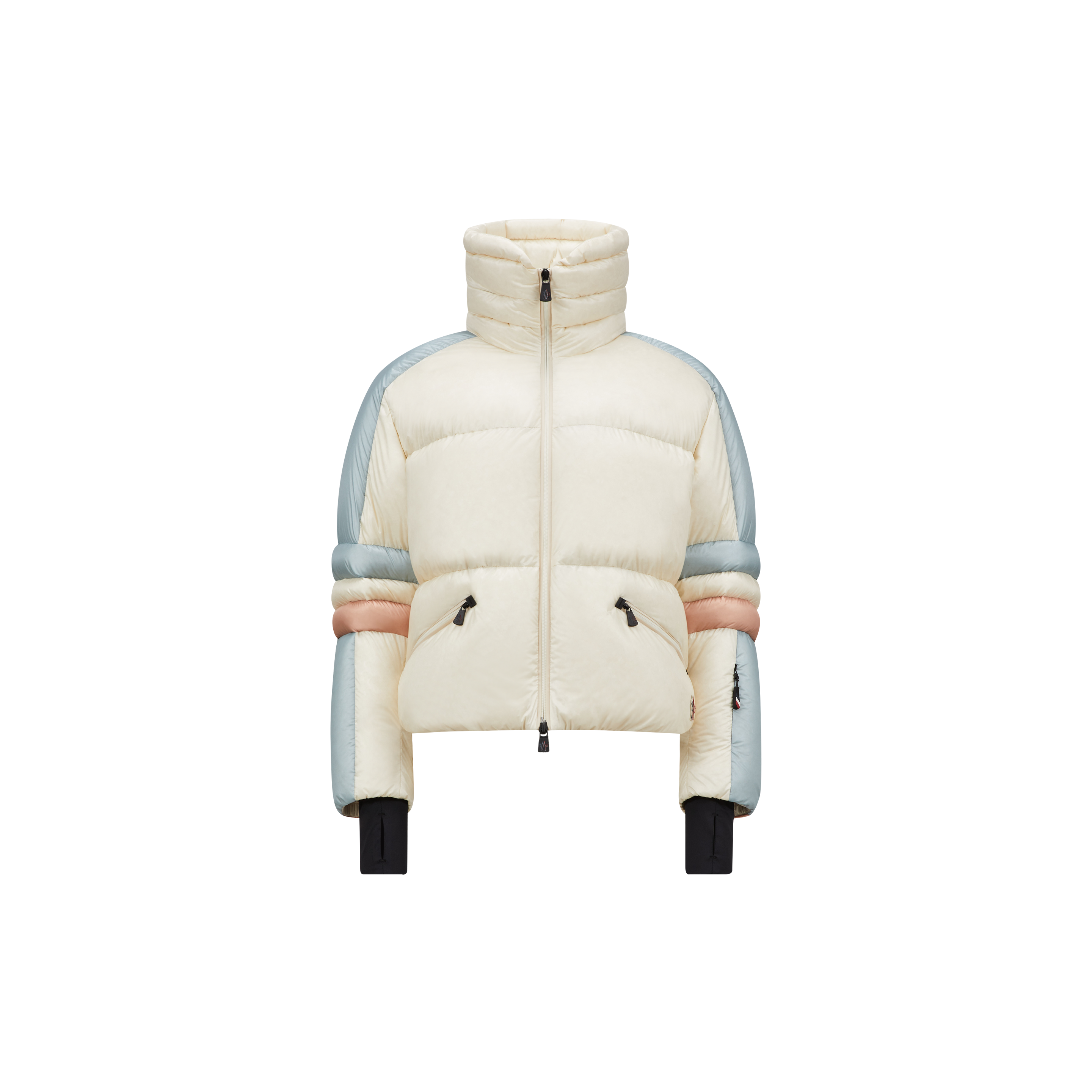 Shop Moncler Doudoune Courte Mismi In Multicolor