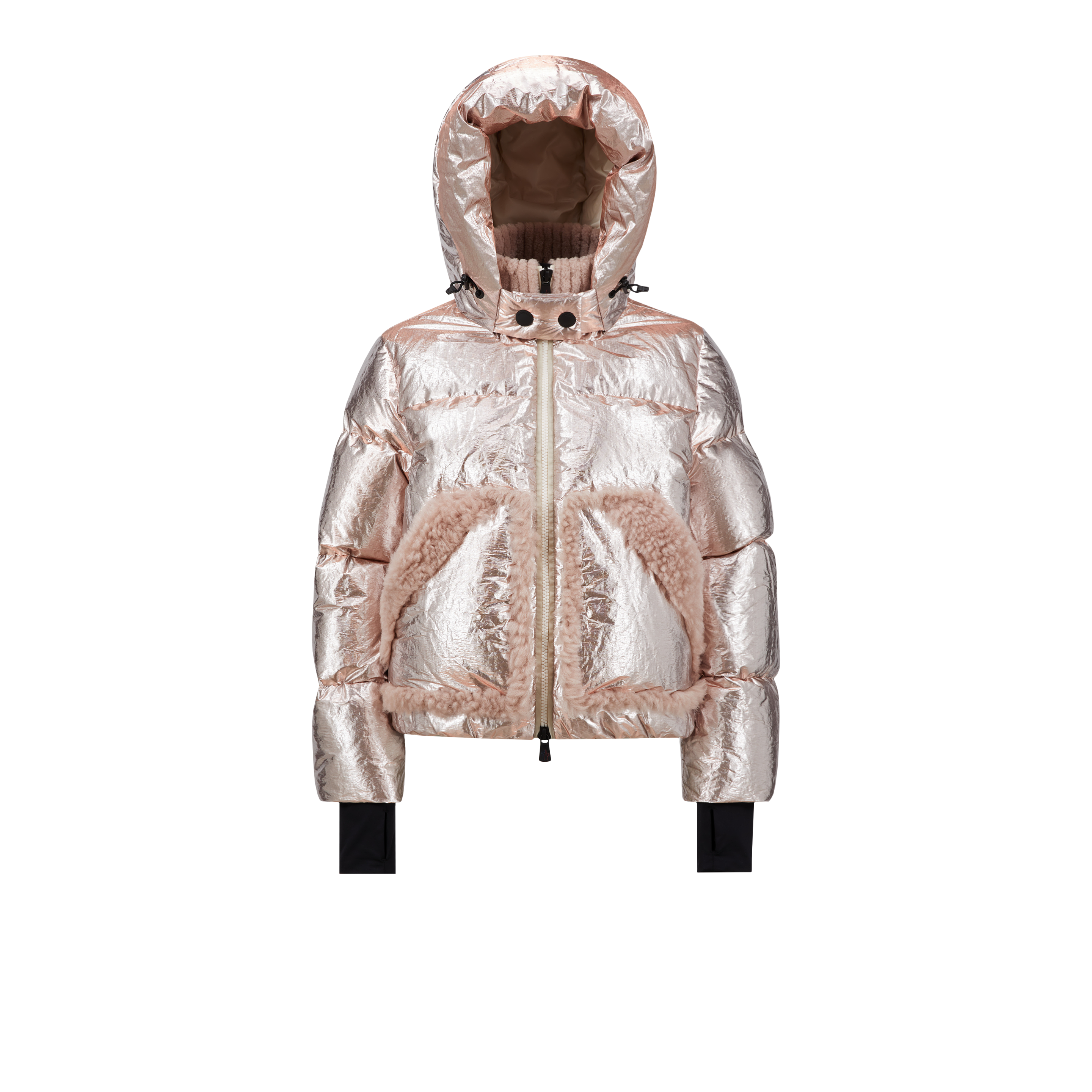 Moncler Doudoune Courte Trevelin In Pink