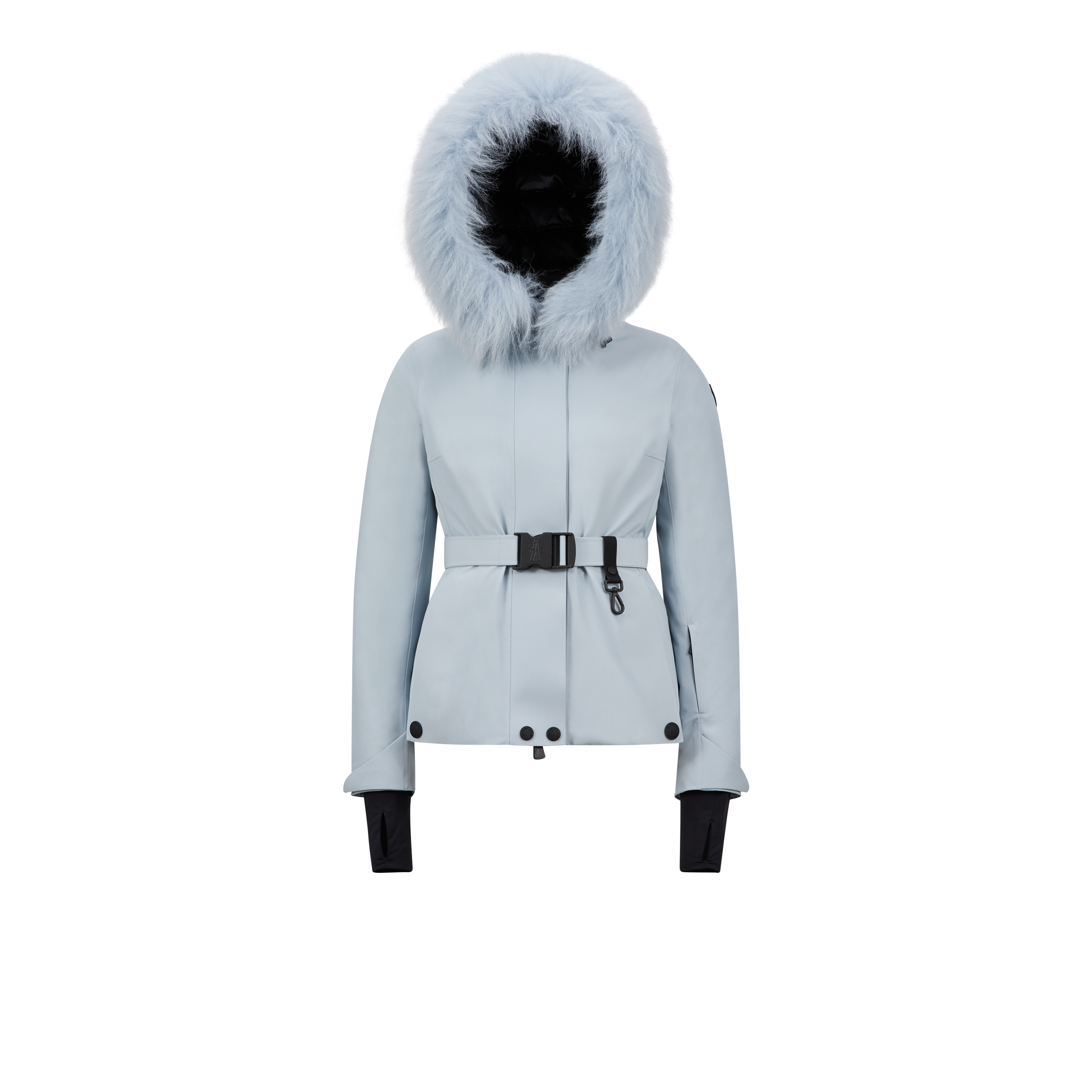 Shop Moncler Veste De Ski Laplance Gore-tex In Bleu