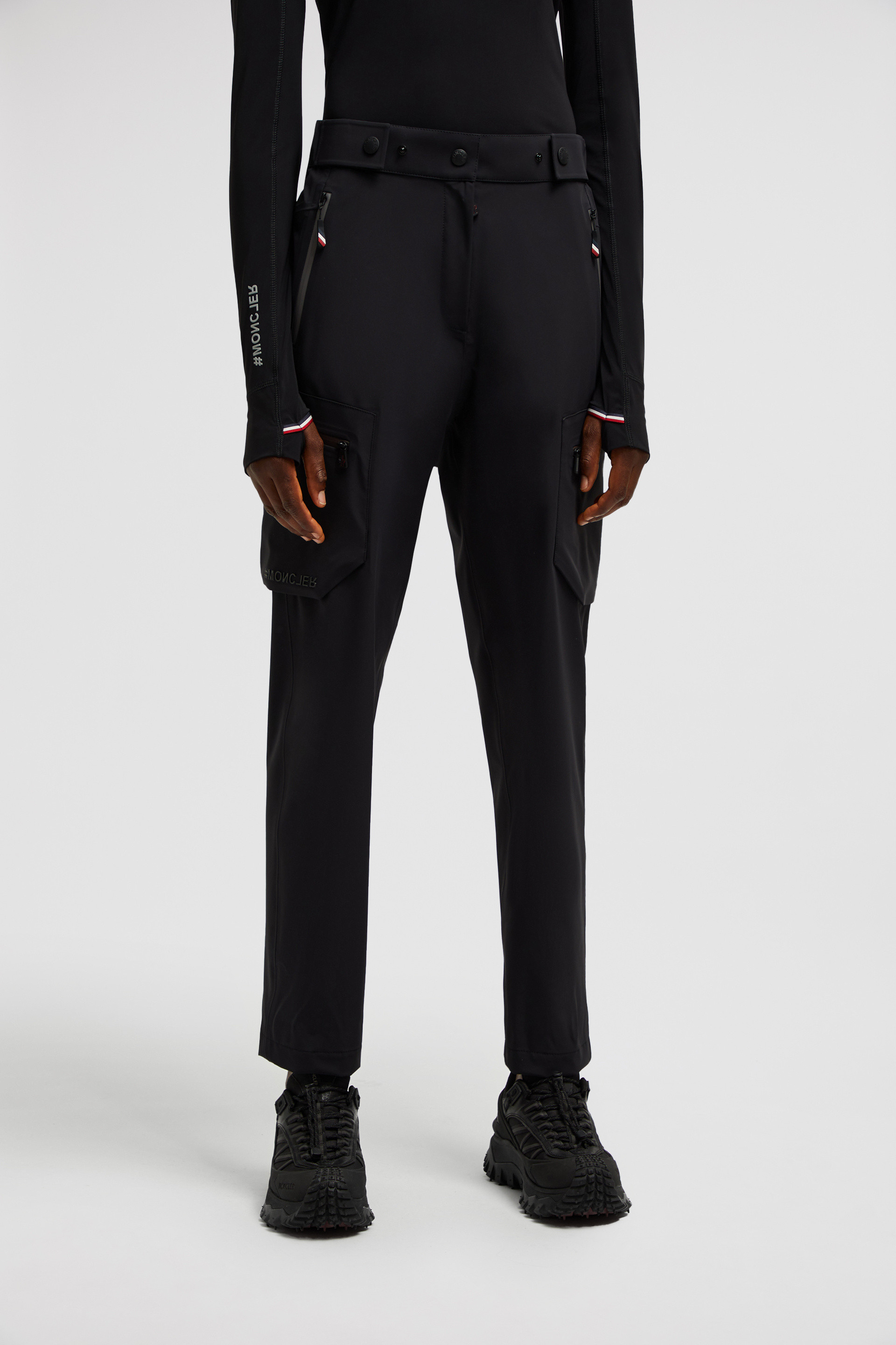 【再入荷!】 Pants Jogging Black - US Moncler | Women for Shorts & Pants Clothing