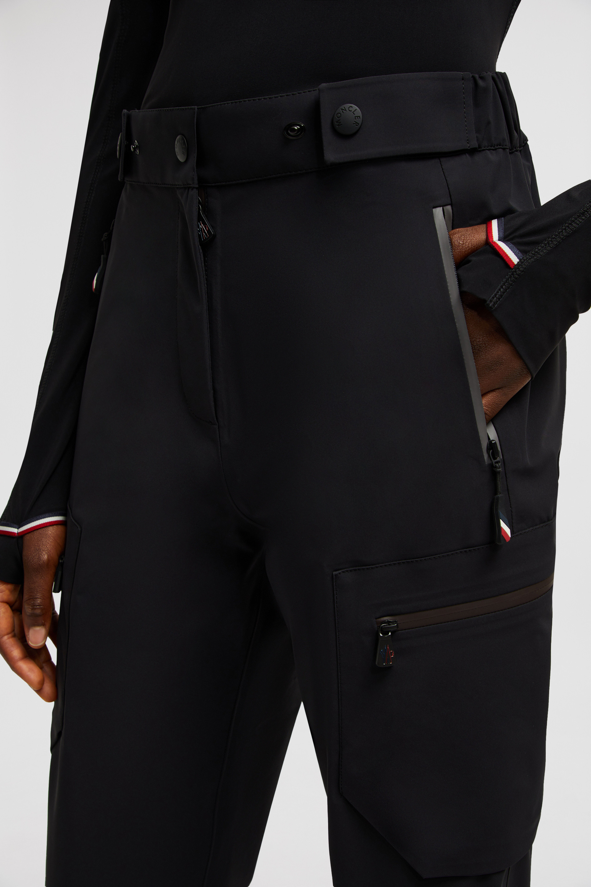 Black Jogging Pants - Pants & Shorts for Women | Moncler US