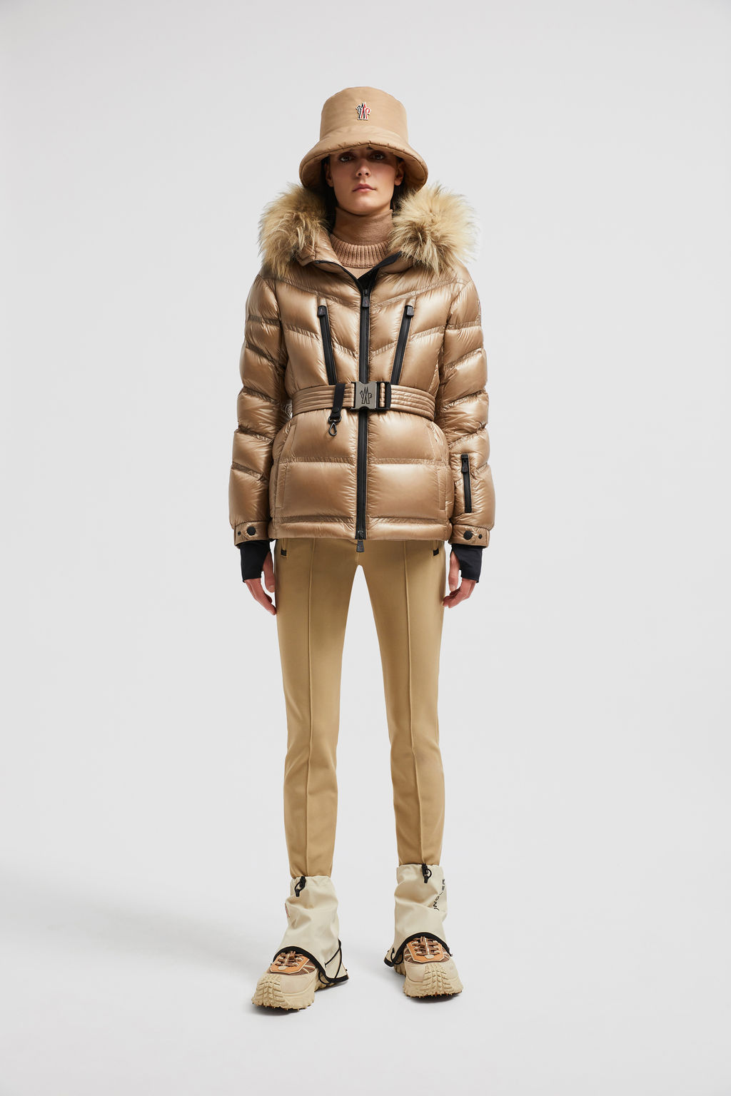 Moncler Grenoble Women's Cargo Pants White