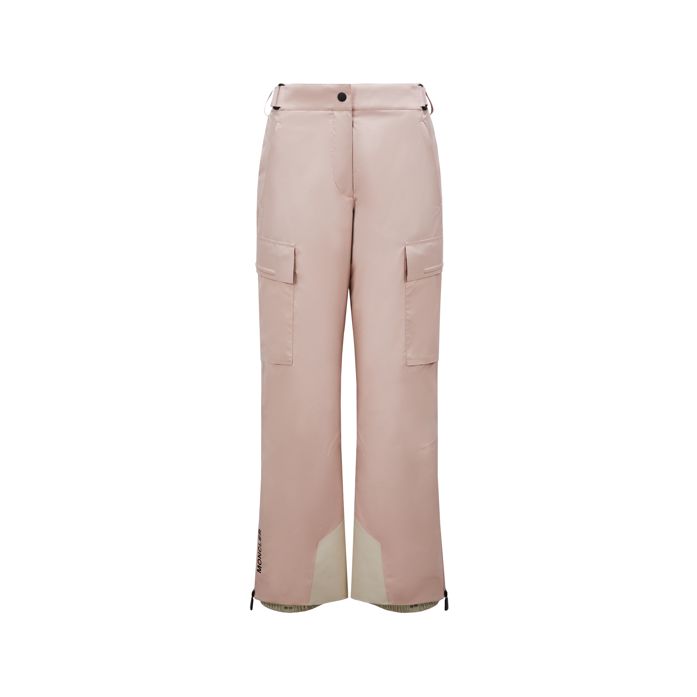 MONCLER GRENOBLE Padded GORE-TEX Ski Trousers, Women, Pink, Size: M