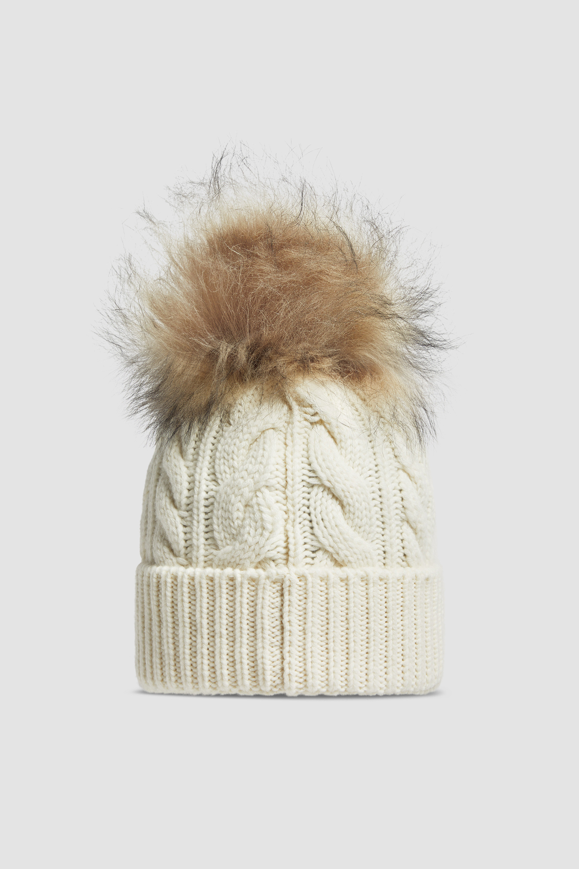 Moncler rib-knit beanie with shops pompom