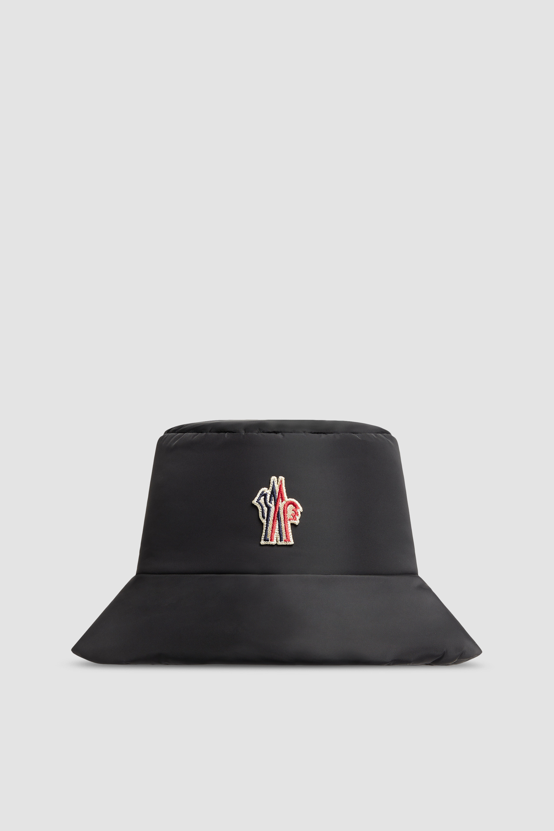 Black Padded Bucket Hat Hats Beanies for Women Moncler AU