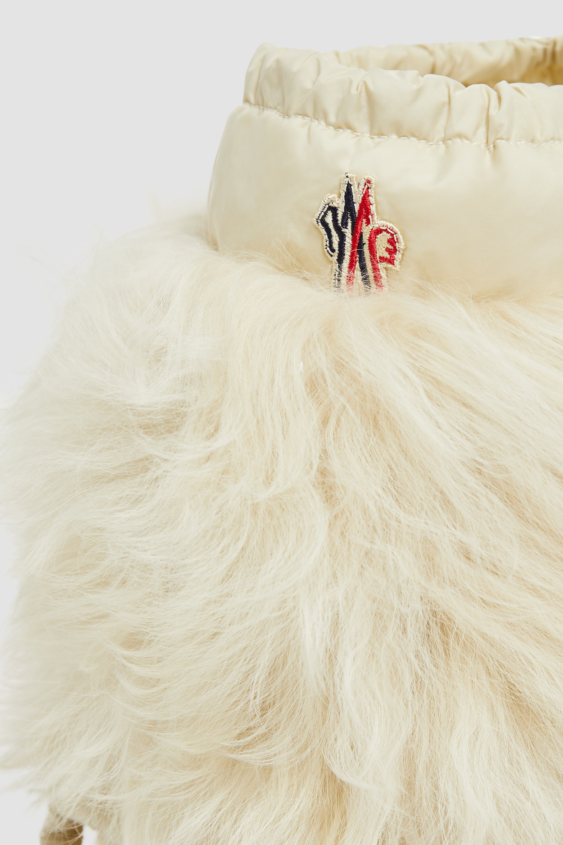 White Ivory Gaia High Shearling Boots - Boots for Women
