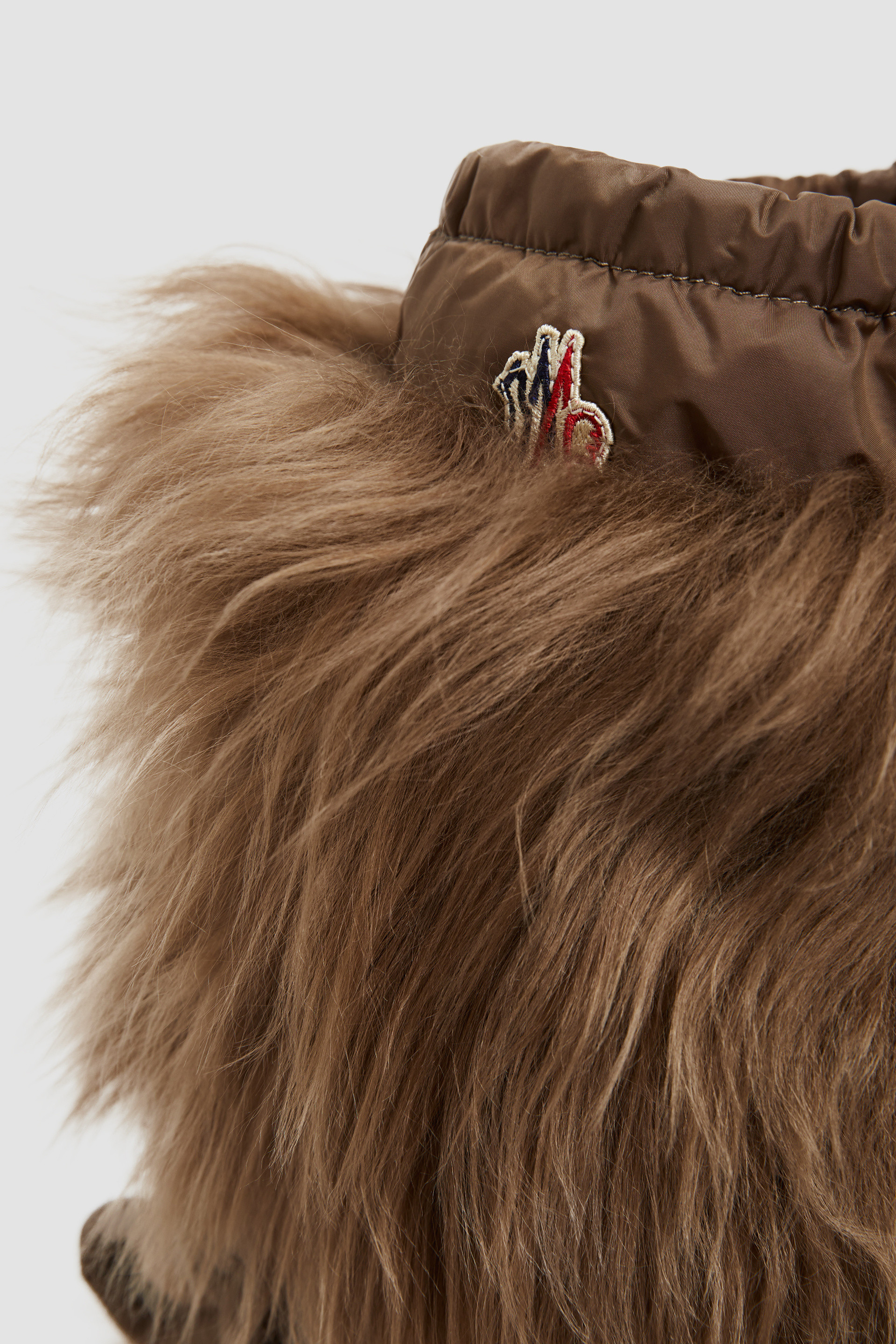 Brown Gaia High Shearling Boots - Boots for Women | Moncler CZ