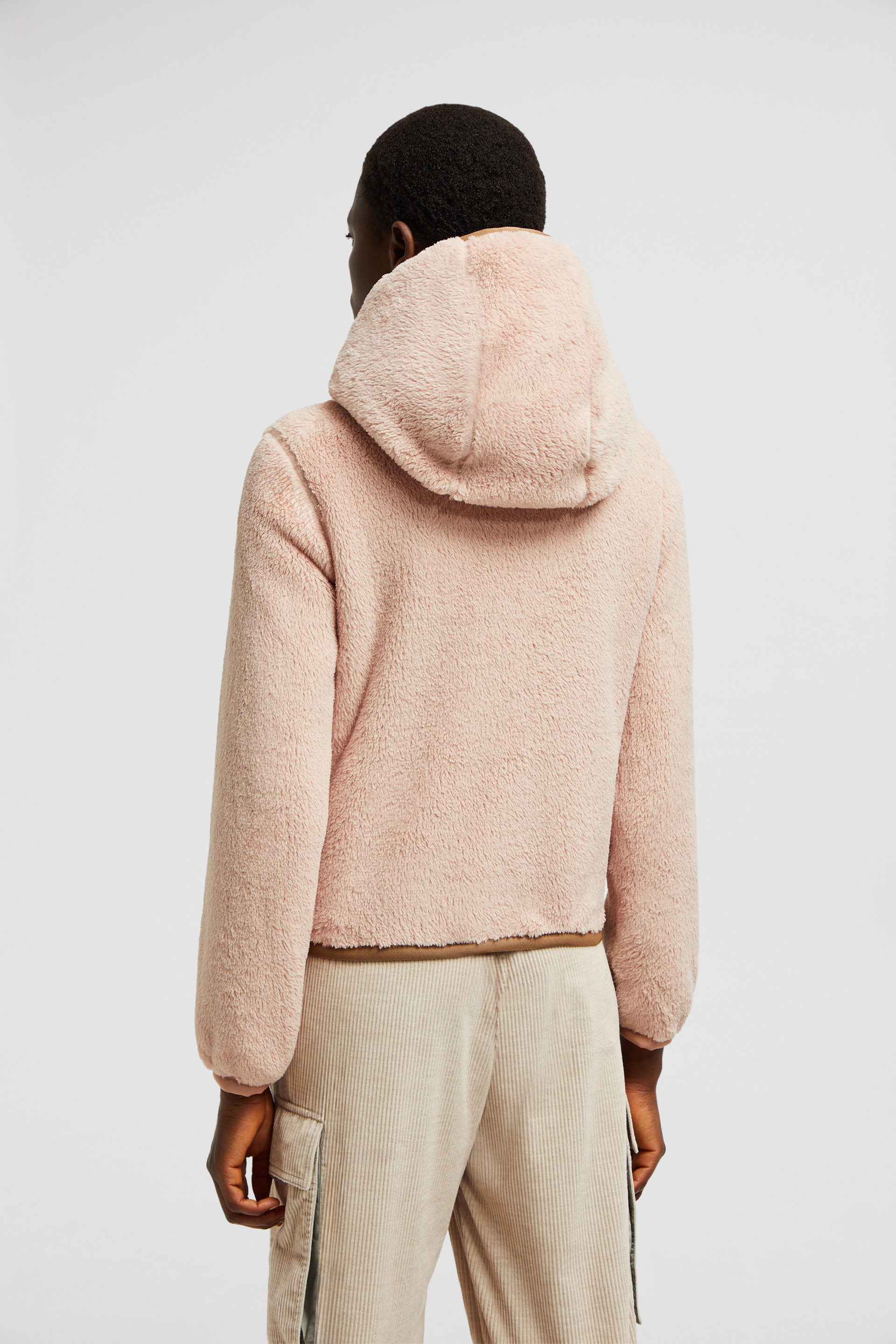 Light Pink Padded Polartec® Zip-Up Hoodie - Sweatshirts for