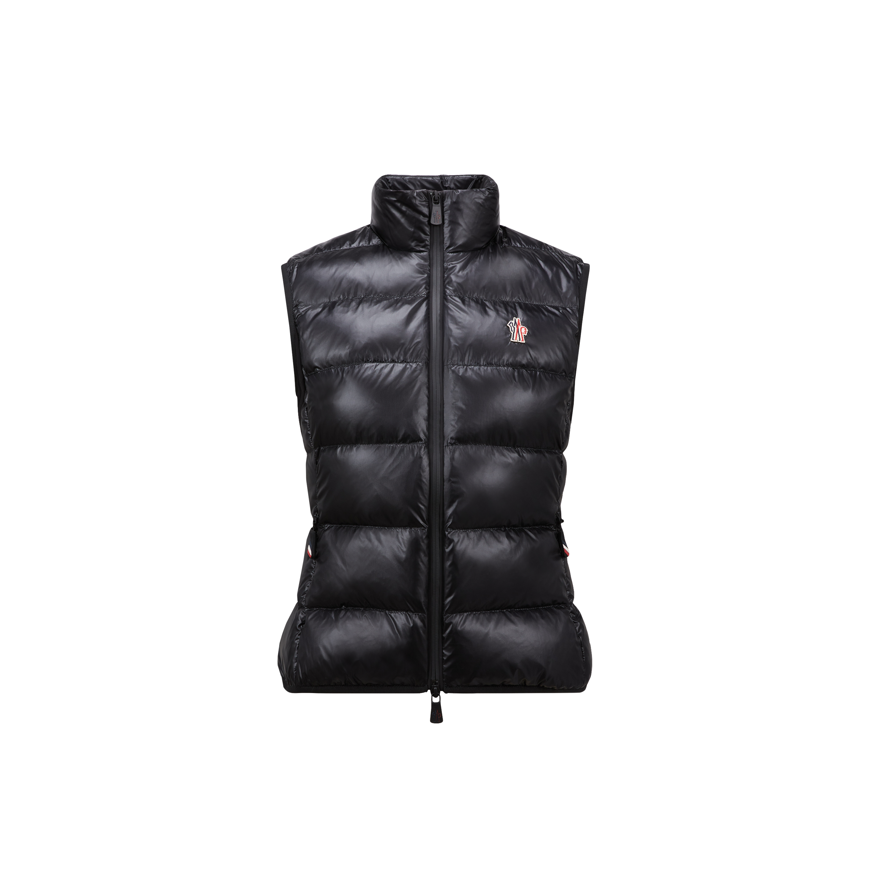 Shop Moncler Doudoune Sans Manches In Black