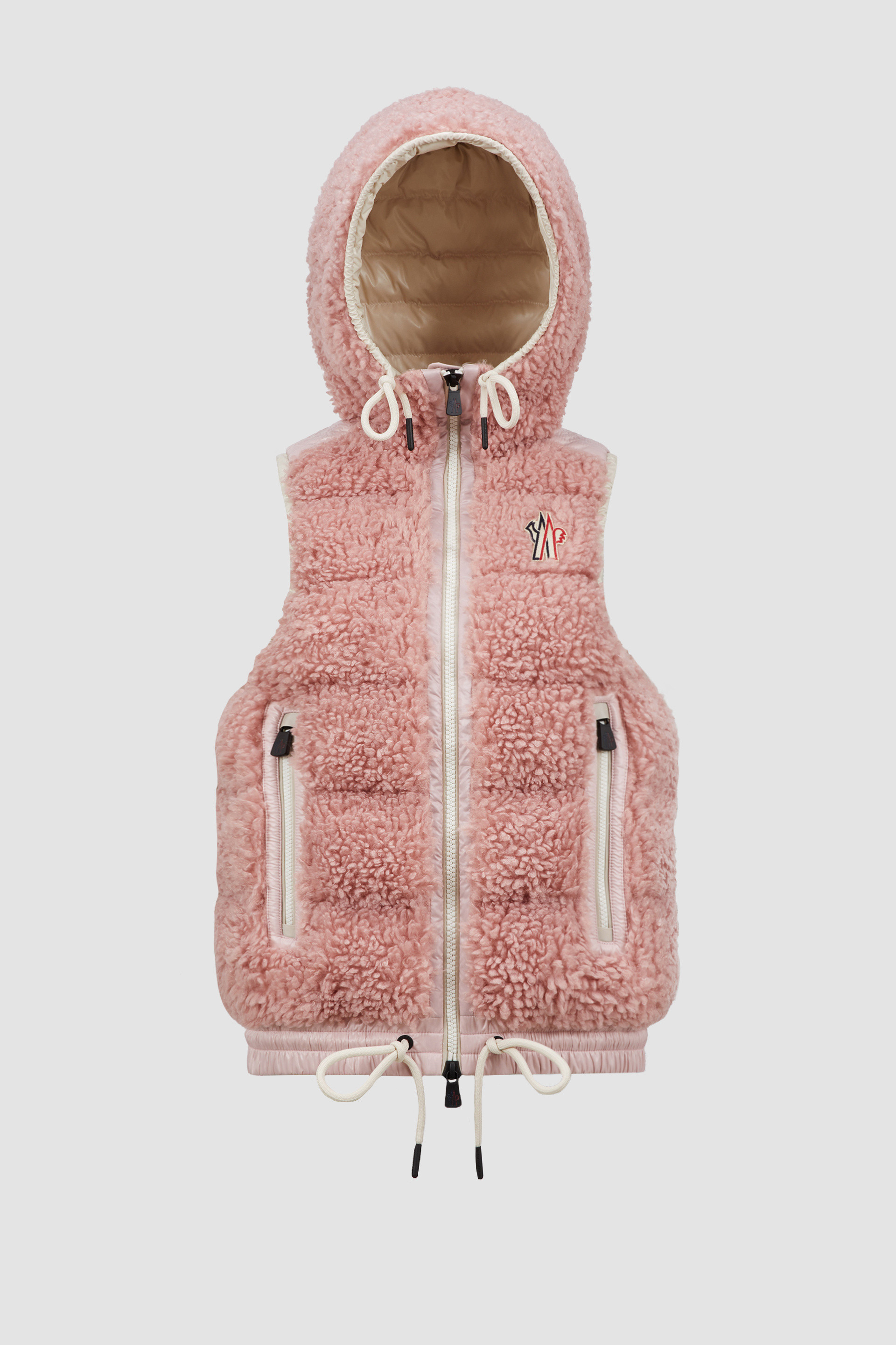 Padded Teddy Zip Up Gilet Size XXS