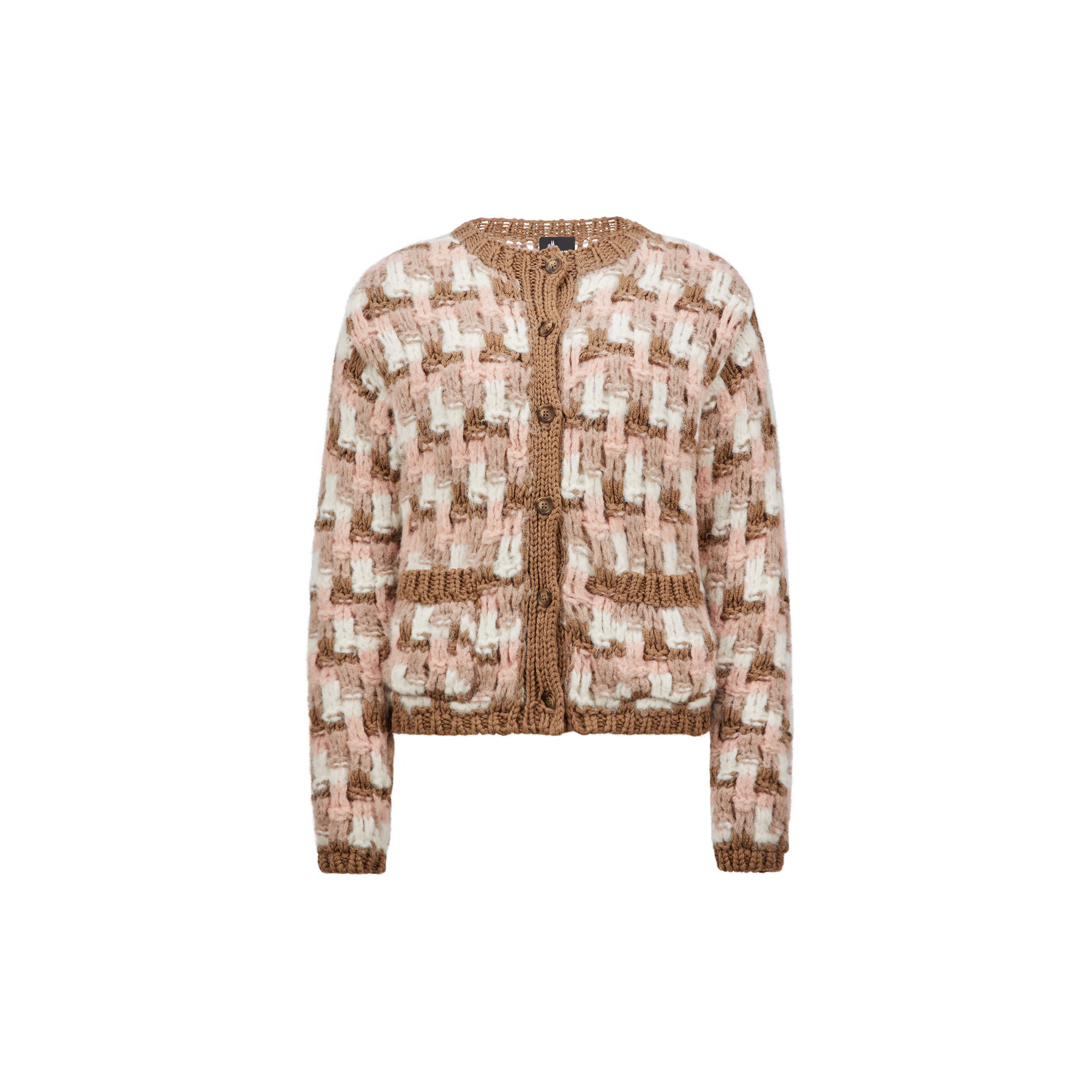 MONCLER GRENOBLE Wool & Alpaca Cardigan, Women, Multicolour, Size: S