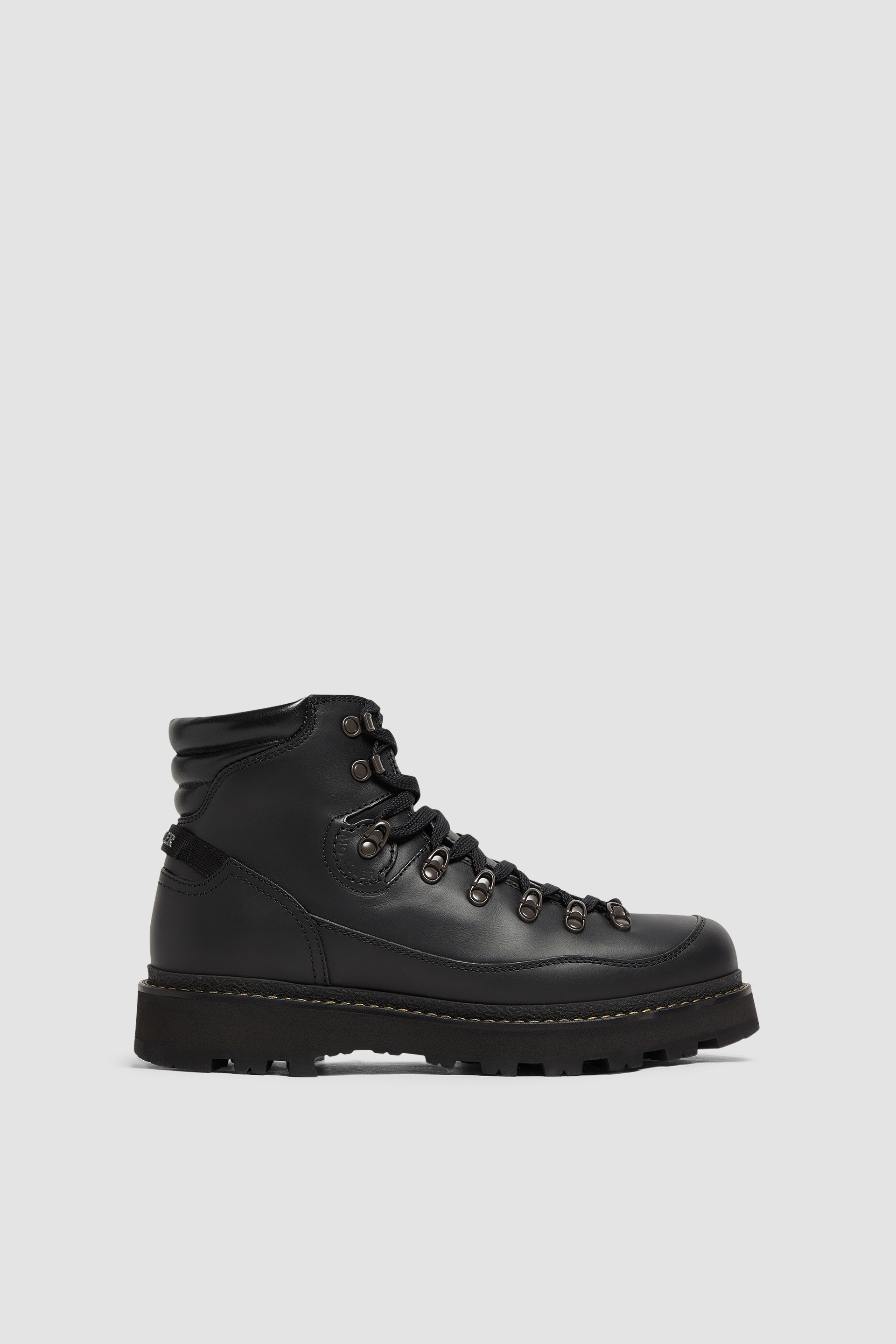 Bottes de randonnee Peka Trek en cuir Noir Boots Homme Moncler FR