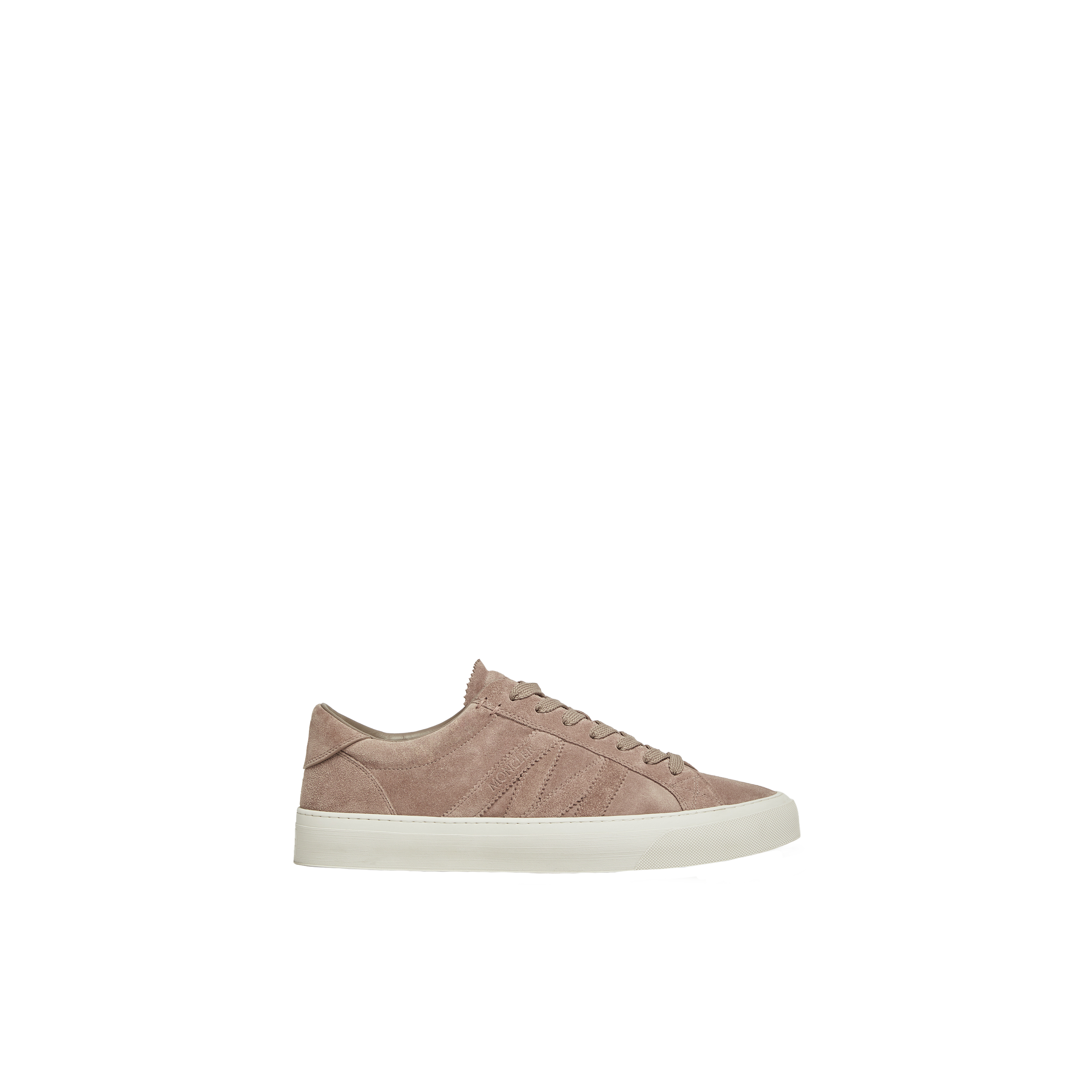 Shop Moncler Collection Sneakers Monaco2 In Beige