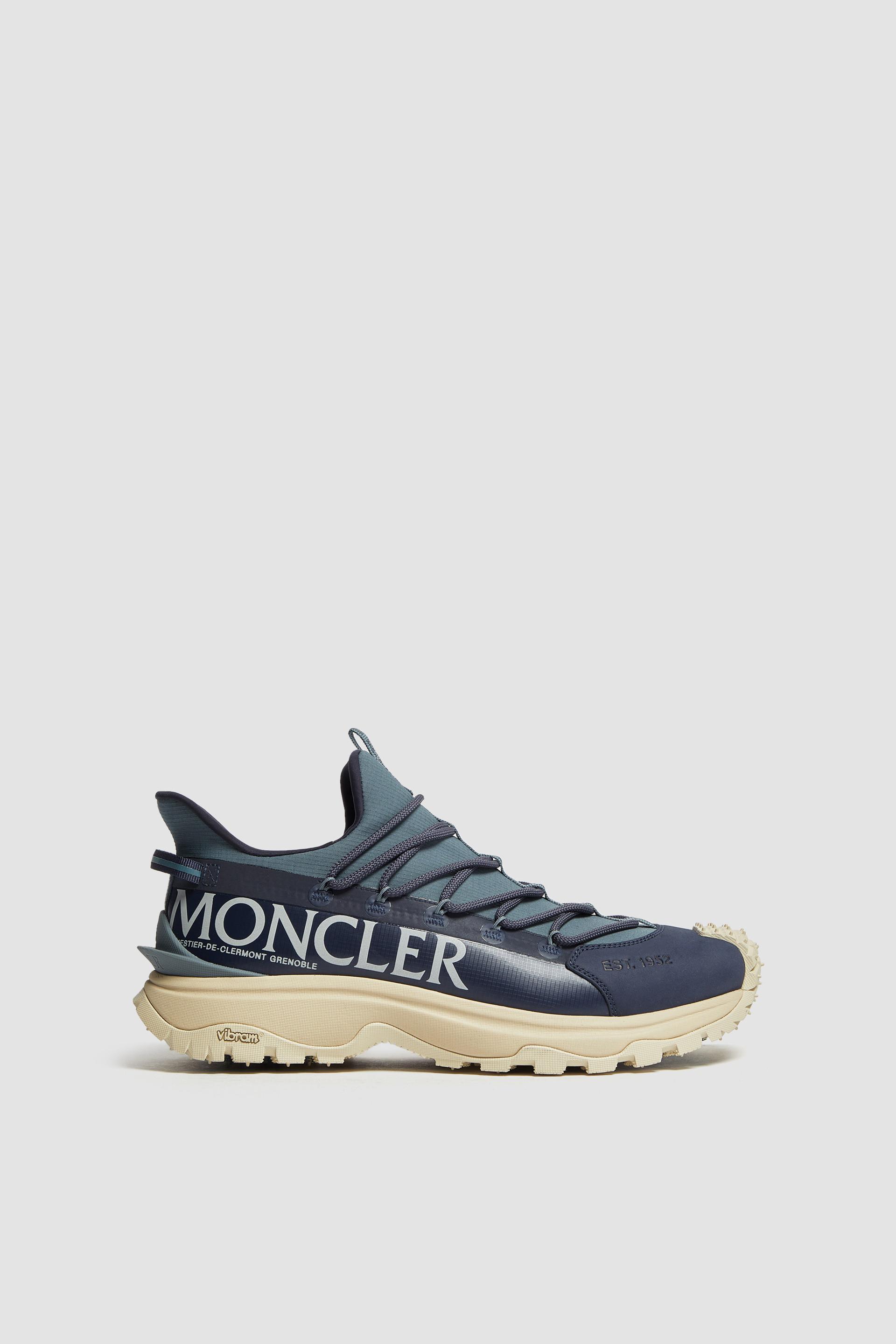 6万取引突破◆UPS速達便【MONCLER★25SS】TRAILGRIP LITE2 Lapis Blue Trailgrip Lite 2 Nubuck Sneakers - Sneakers for