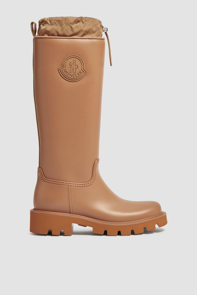 Brown Kickstream High Rain Boots - Boots for Women | Moncler AT