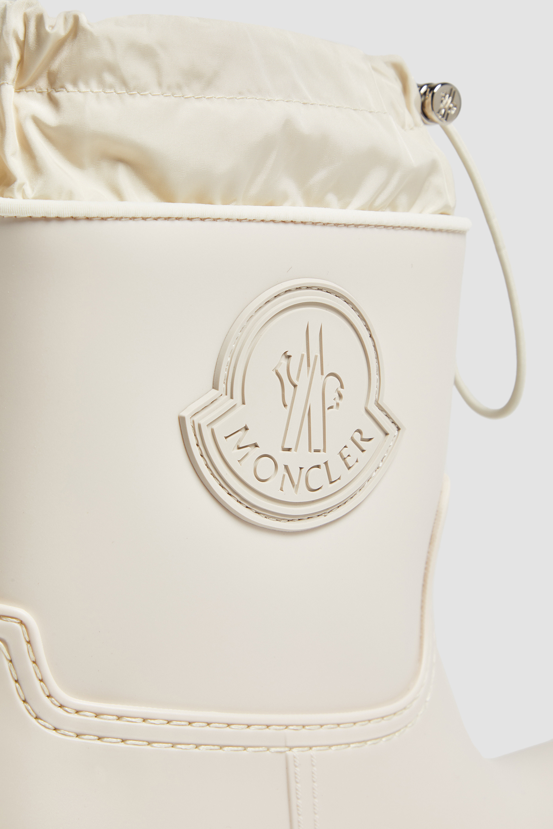 MONCLER | KICKSTREAM RAIN BOOTS OFF WHITE ブーツ Kickstream Rain Boots - Moncler | WE IN STYLE