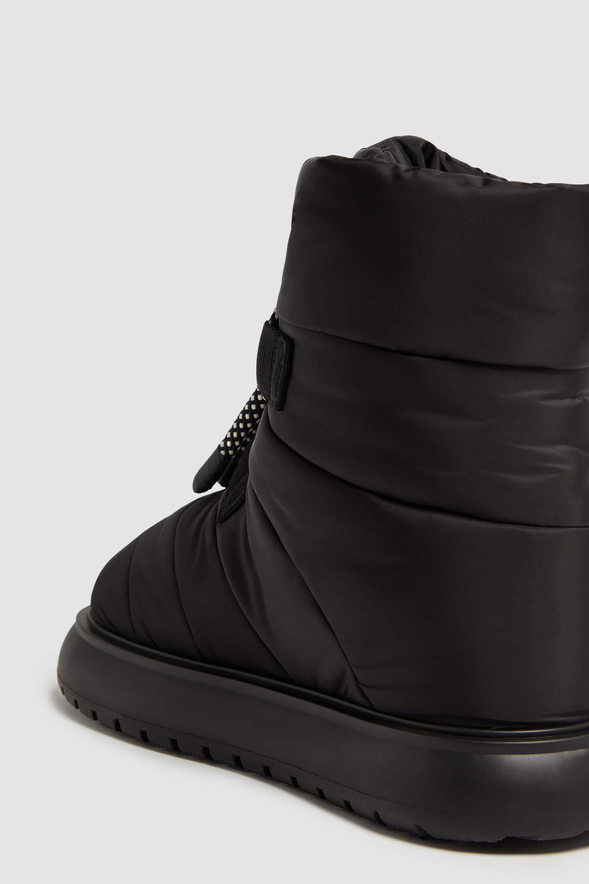 Black Gaia Pull Padded Ankle Boots - Boots for Women