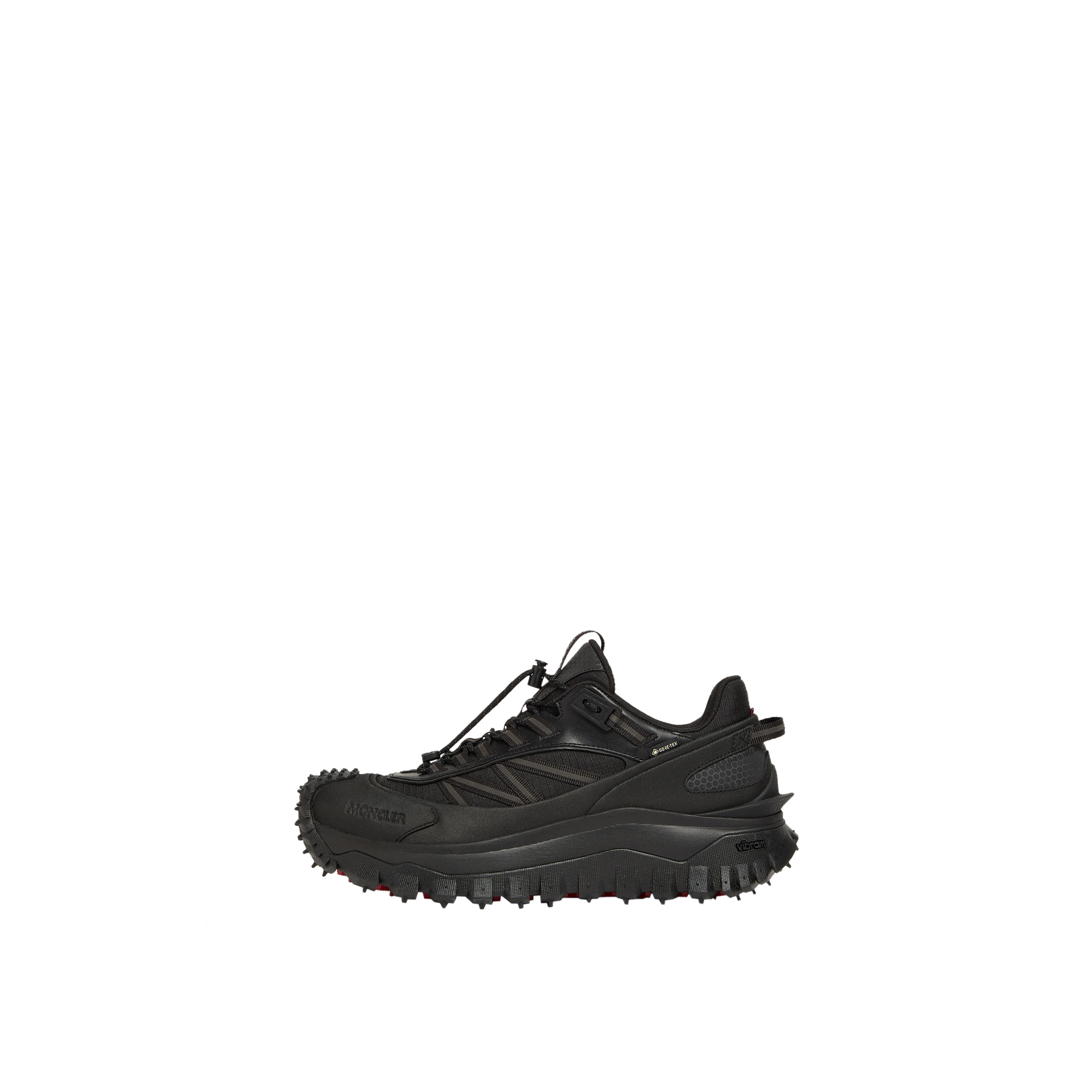 Shop Moncler Trailgrip Gtx Sneakers Black