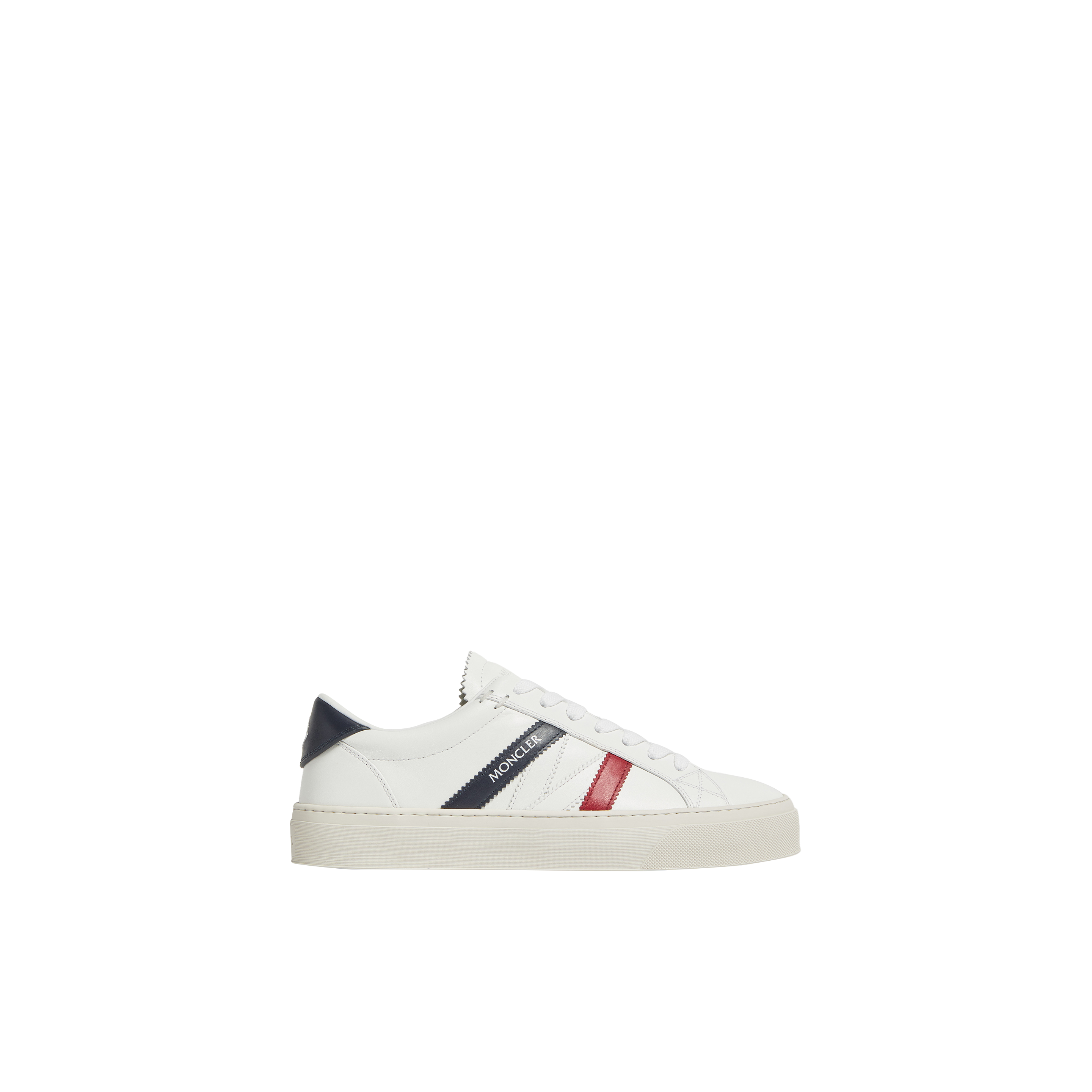 Shop Moncler Collection Sneakers Monaco M In White