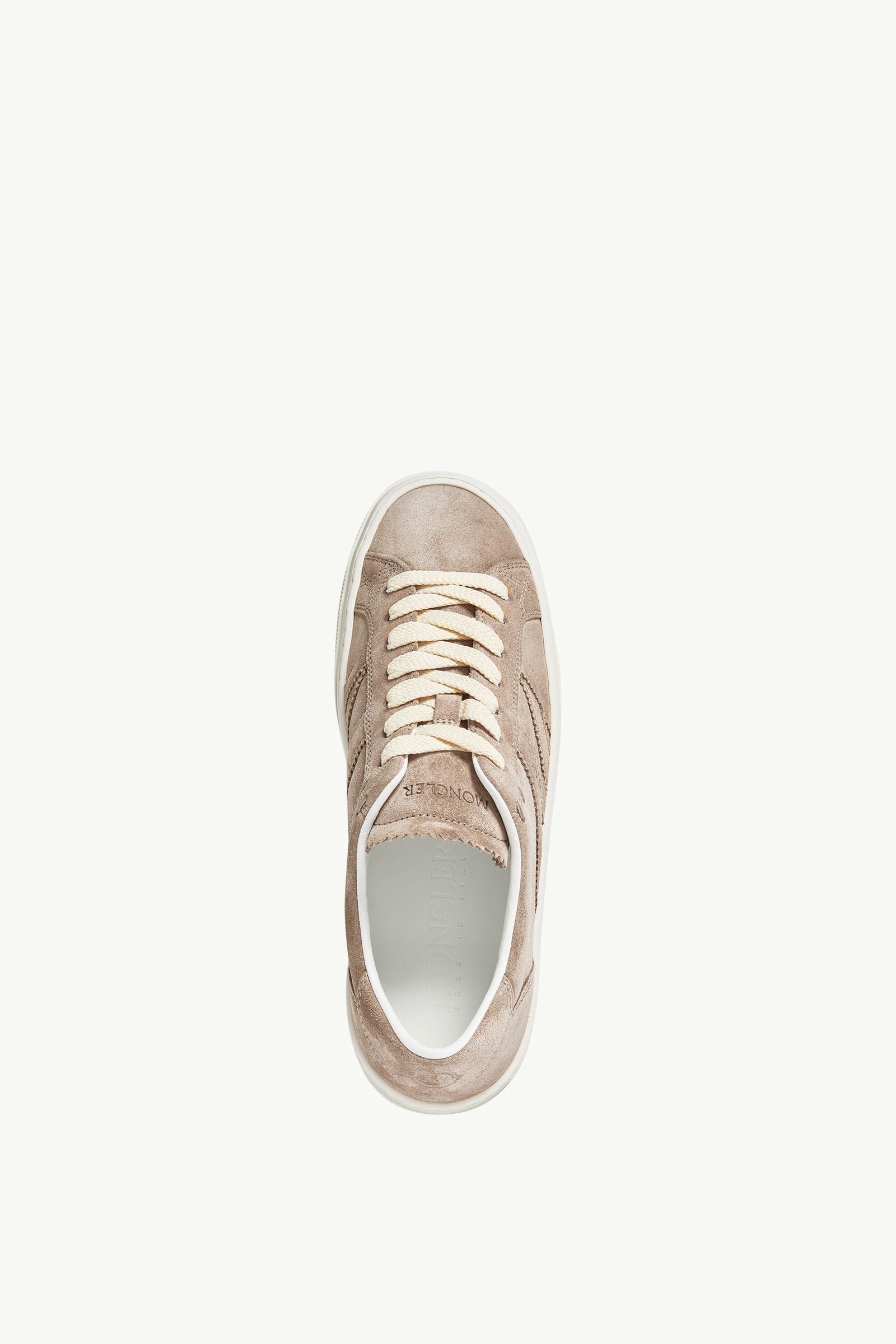 スニーカー MONCLER Woman Sneakers Beige 4M00160M4499 207 Beige Monaco M Suede Trainers - Sneakers for Women | Moncler PL