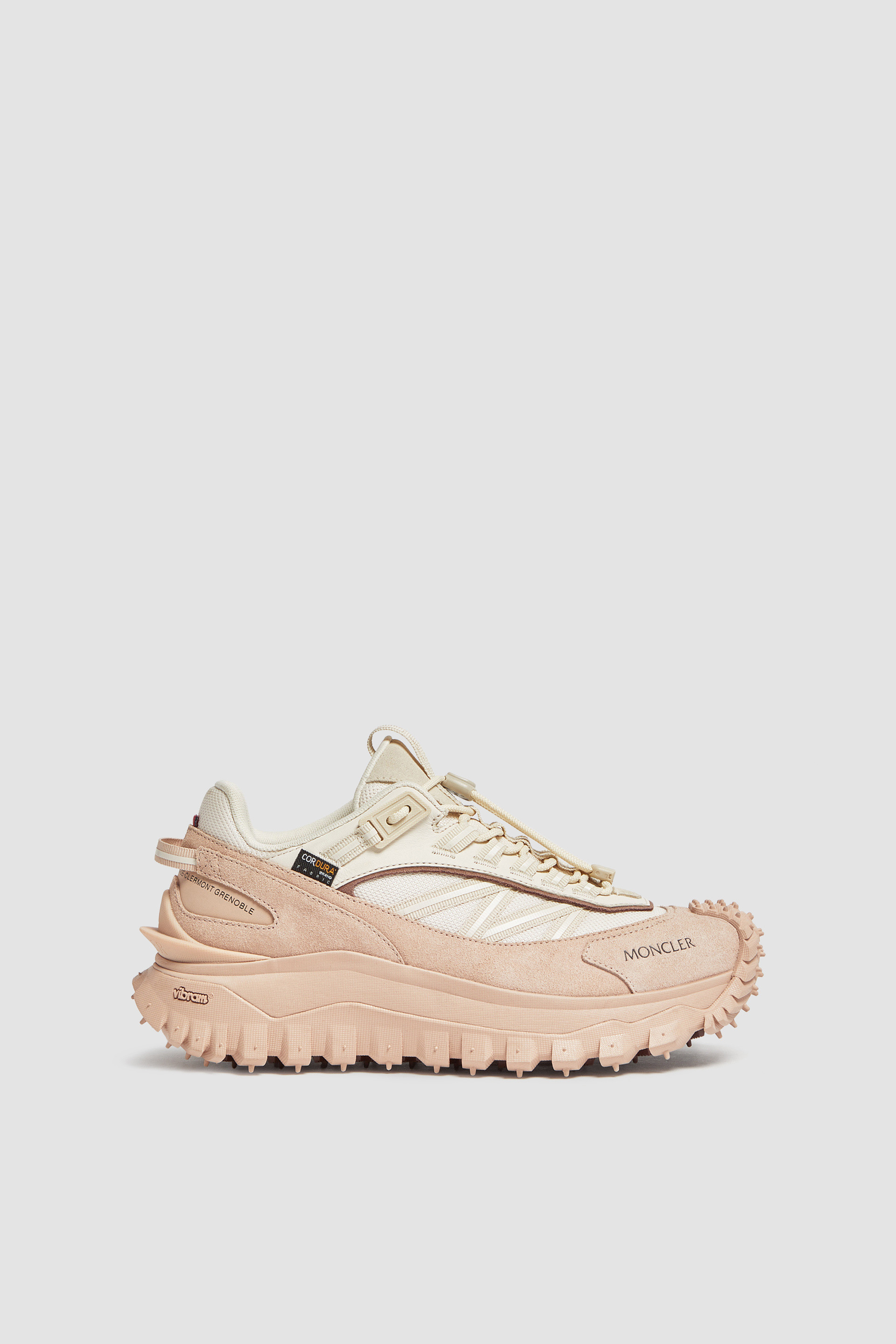 White & Pink Trailgrip Suede Sneakers - Sneakers for Women White & Pink Trailgrip Suede Sneakers - Sneakers for Women