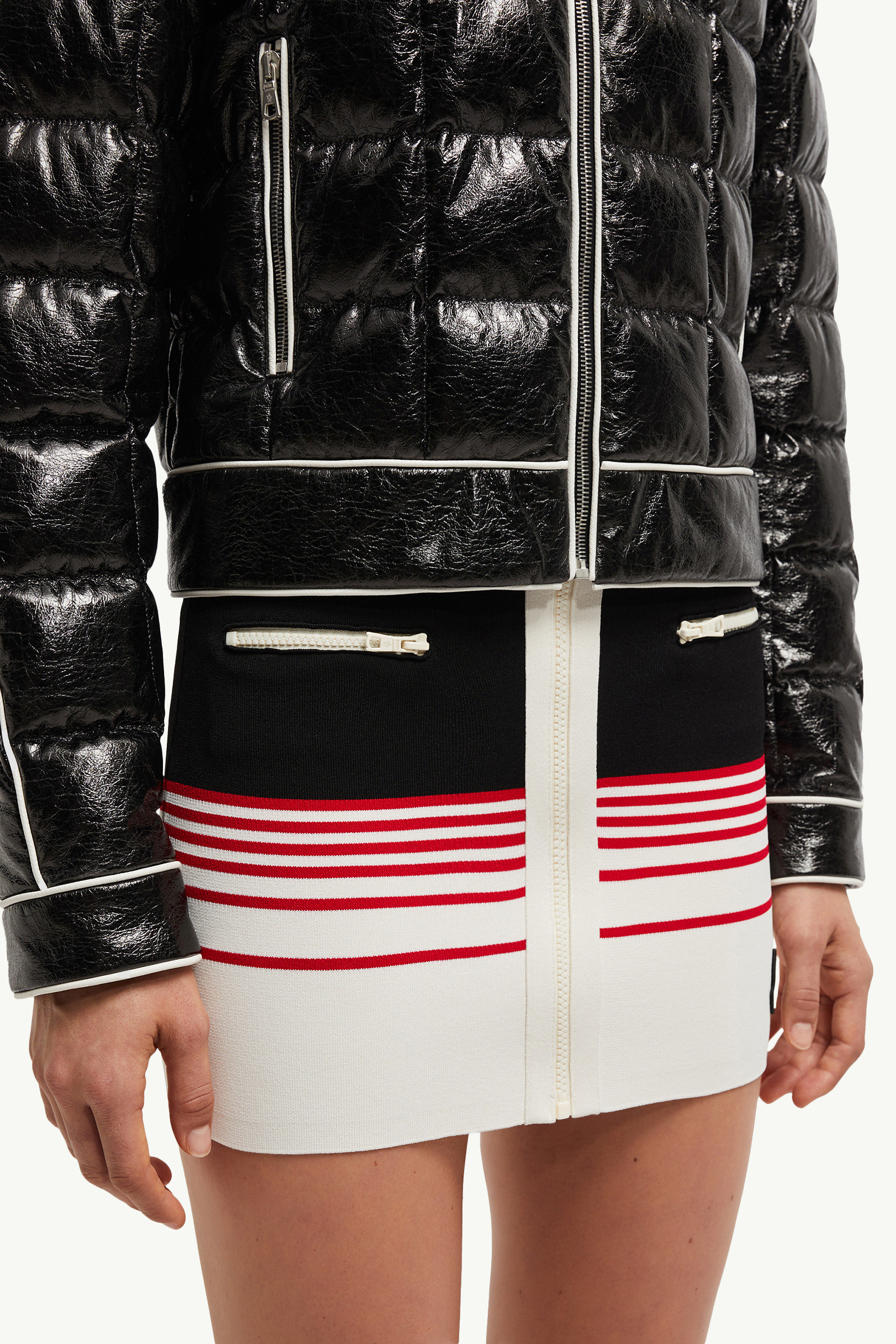 Moncler x Palm Angels Flykra Short Down Jacket ★関税込★ Black Moncler x Palm Angels Flykra Short Down Jacket