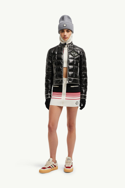 ブラック Moncler x Palm Angels Flykraショートダウン
