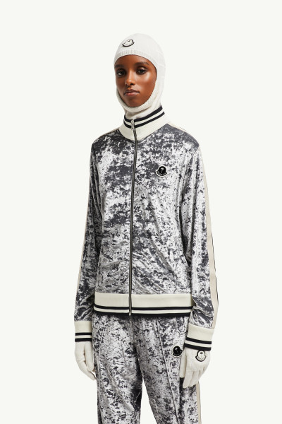 【MONCLER X PALM ANGELS】CHENILLE ジップアップスウェット MONCLER X PALM ANGELS】CHENILLE ジップアップスウェット
