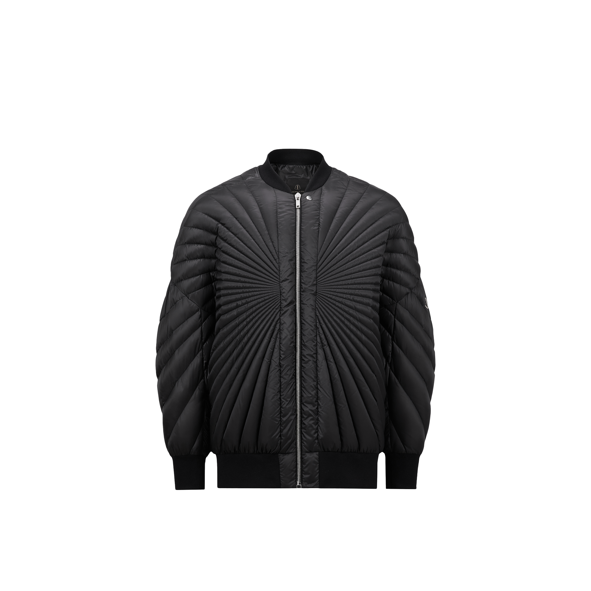 Shop Moncler Bomber Radiance Peter + Rick Owens In Black