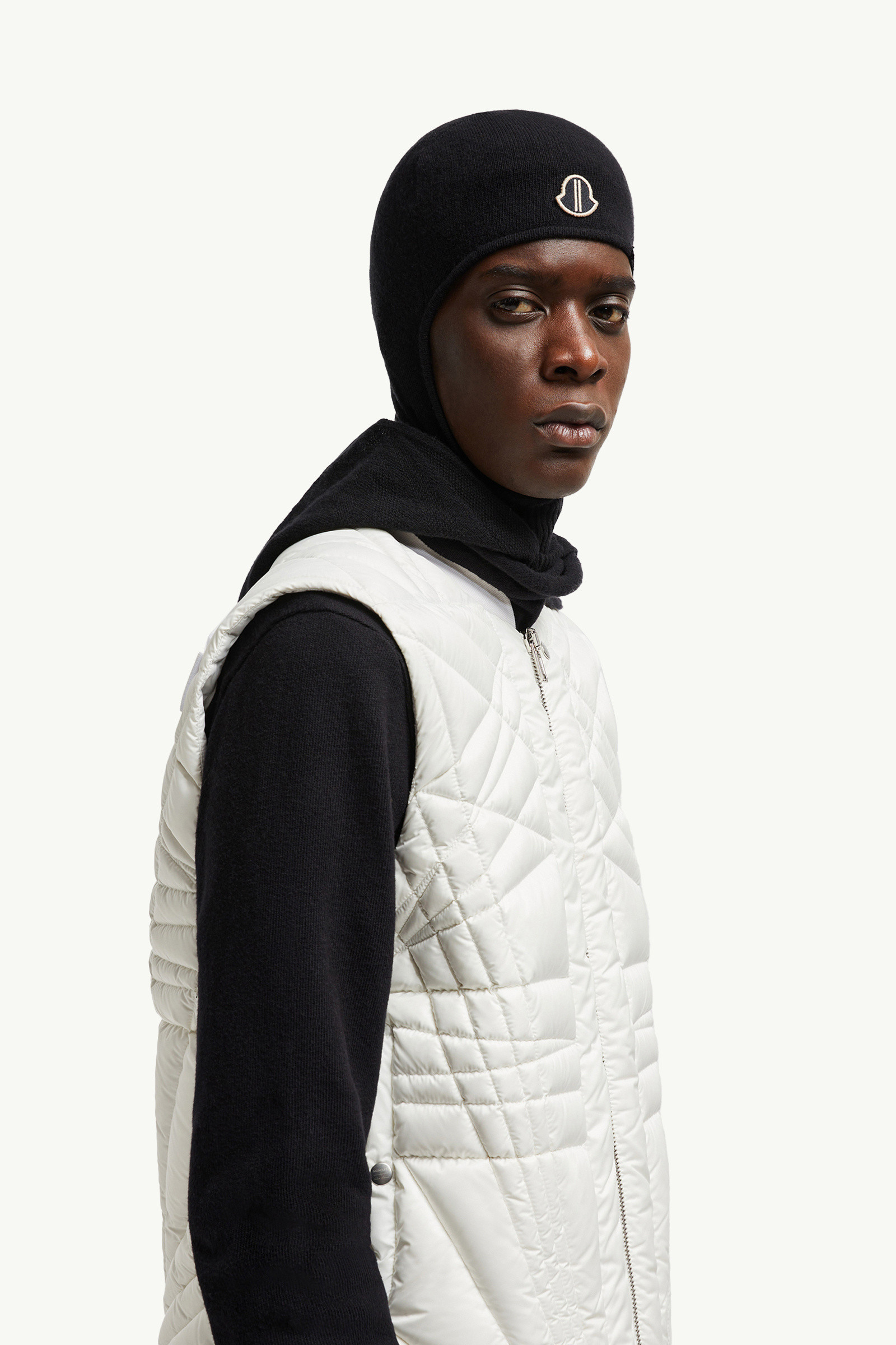 ホワイト Moncler + Rick Owens Megapenta Flightベスト : ジレ