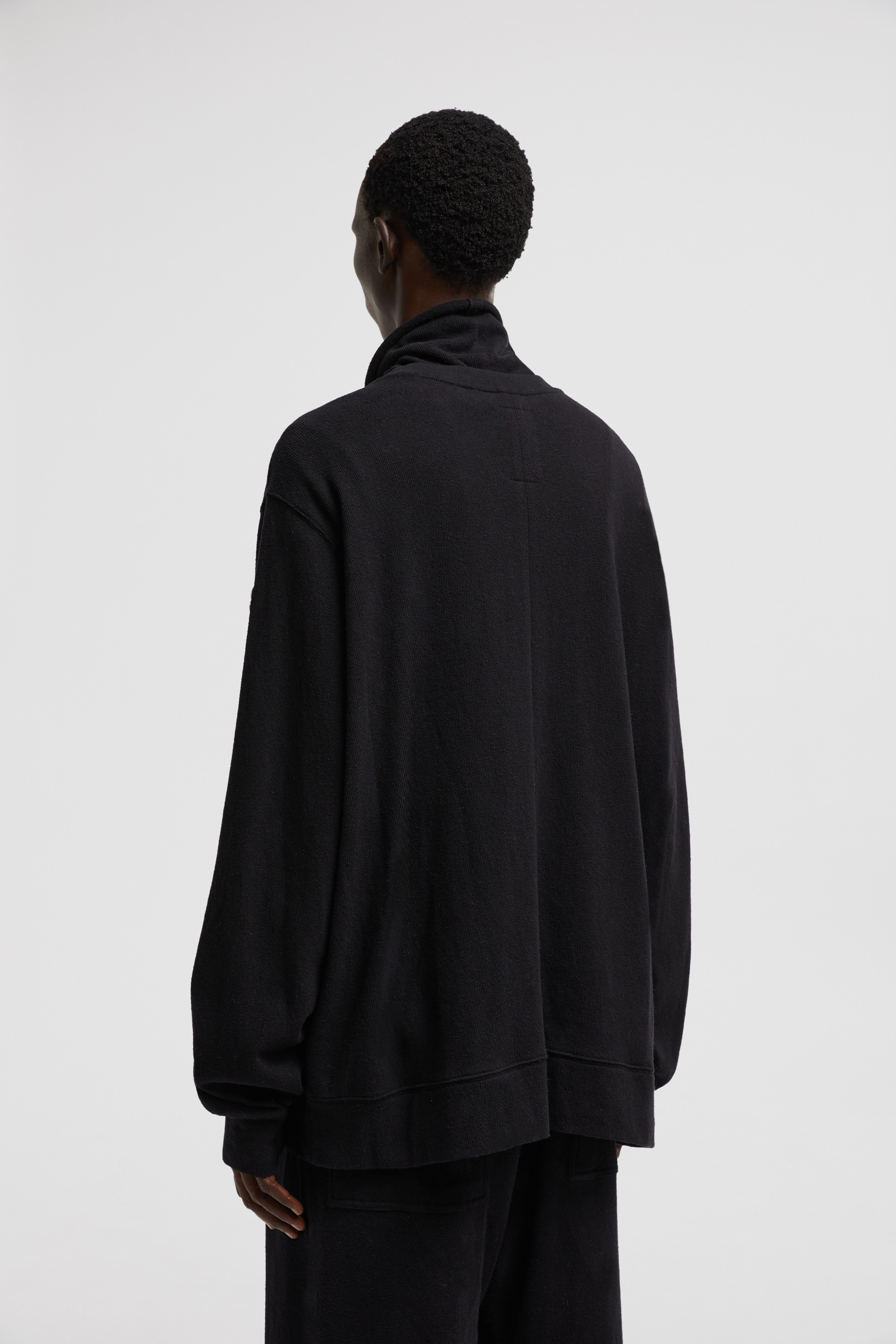 ブラック Moncler + Rick Owens スウェットシャツ : Sweatshirts 向けの Men | モンクレール