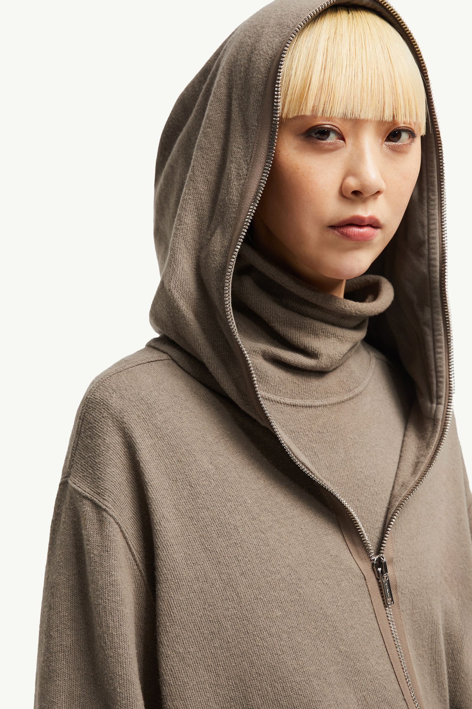 トープ Moncler + Rick Owens Gimpパーカー : Sweatshirts 向け