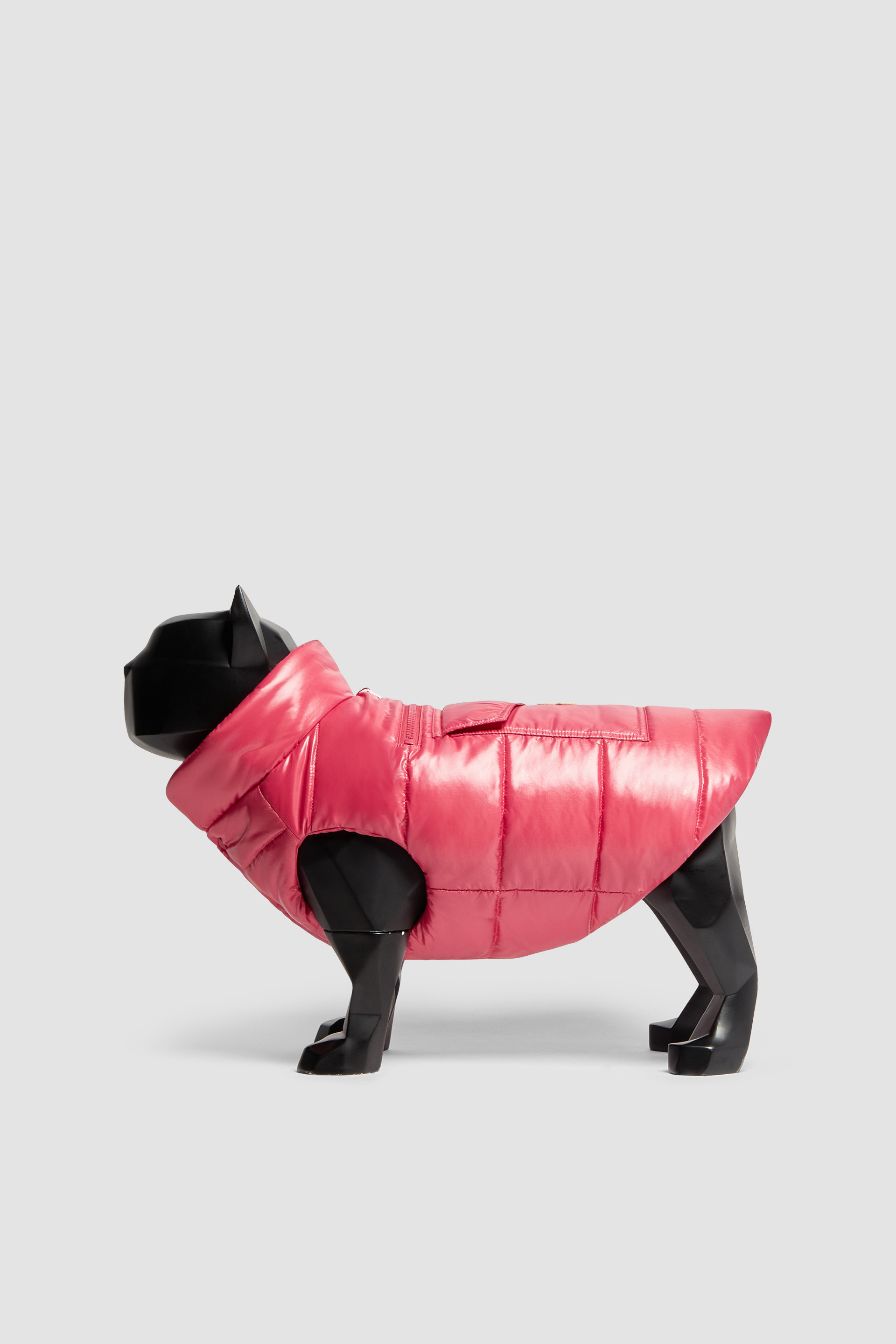 Bright Pink Padded Dog Gilet Moncler Poldo Dog Couture for Special Projects Moncler PL