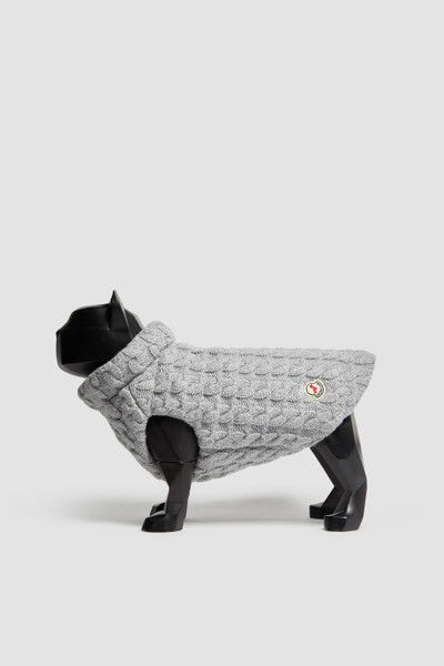 Grey Padded Reversible Dog Vest for Dogwear Moncler US