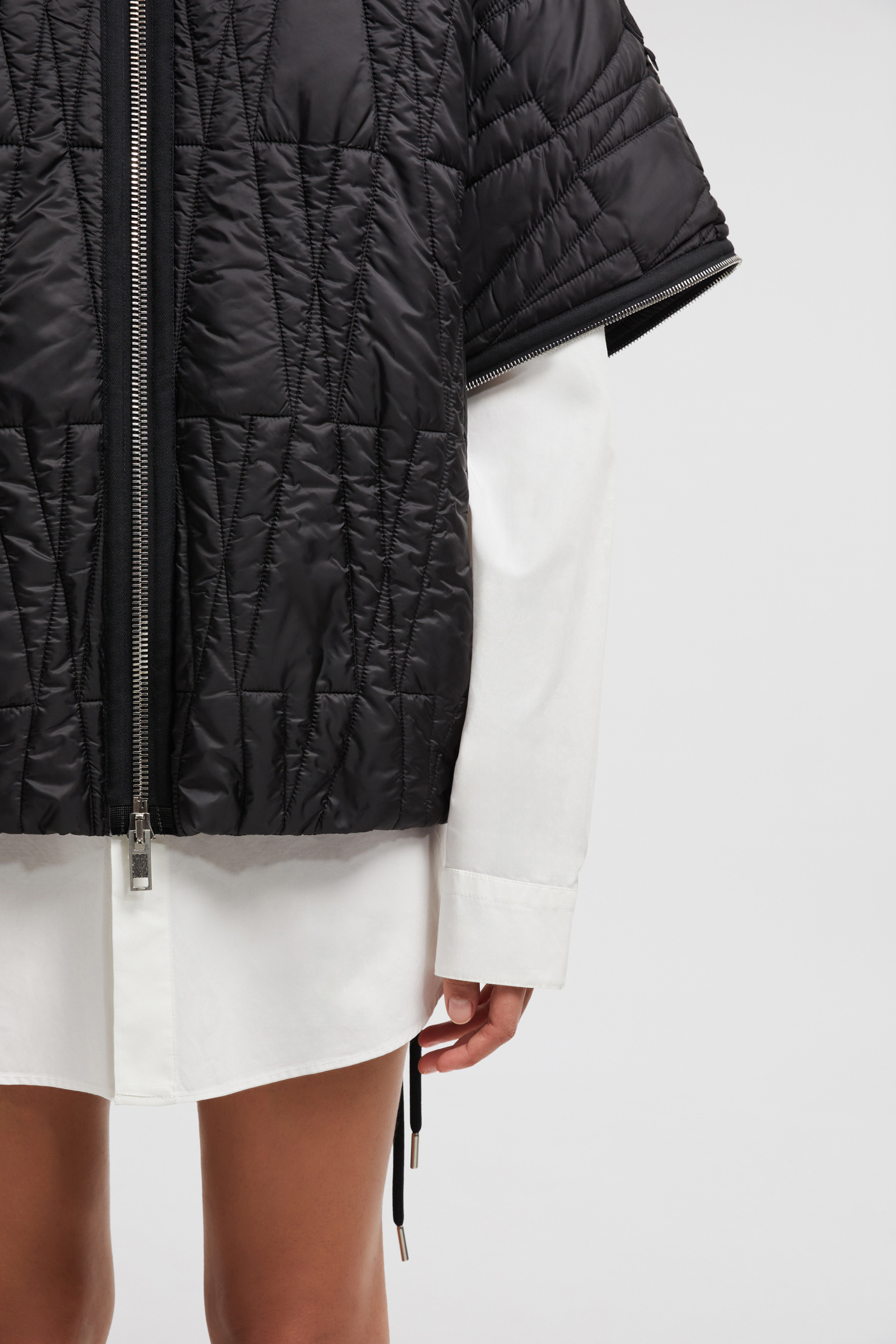 Black Moncler x Willow Smith Haissa 2-in-1 Short Down Jacket Black Moncler x Willow Smith Haissa 2-in-1 Short Down Jacket