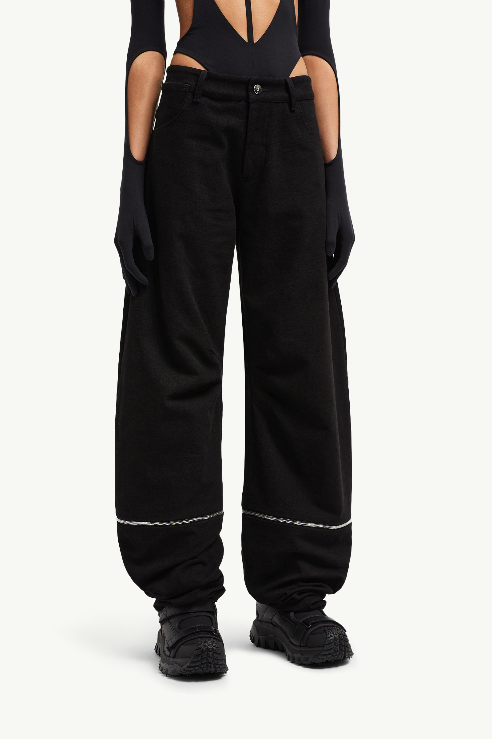 ブラック Moncler x Willow Smith パンツ : 向けの Genius